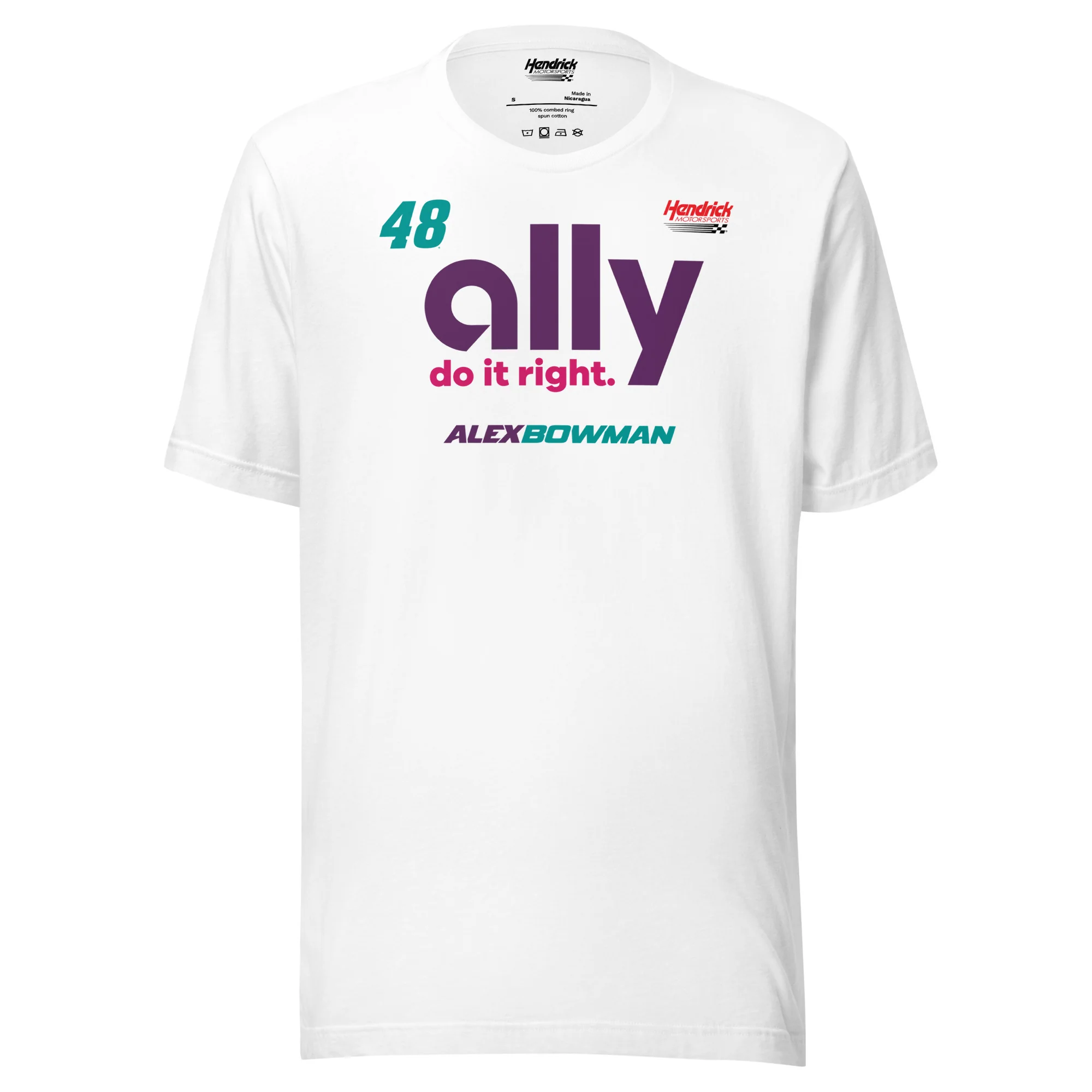 Hendrick Motorsports Alex Bowman #48 Ally T-Shirt