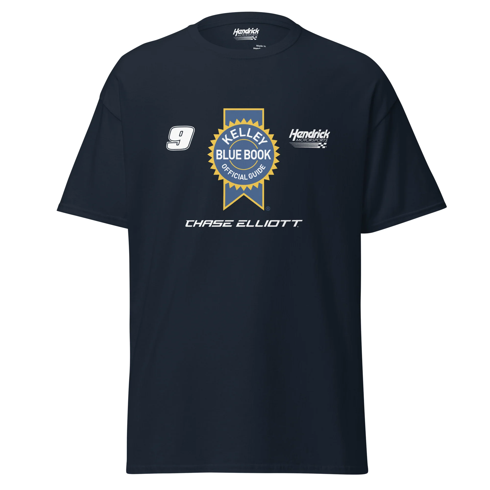 Hendrick Motorsports Chase Elliott #9 Kelley Blue Book T-Shirt