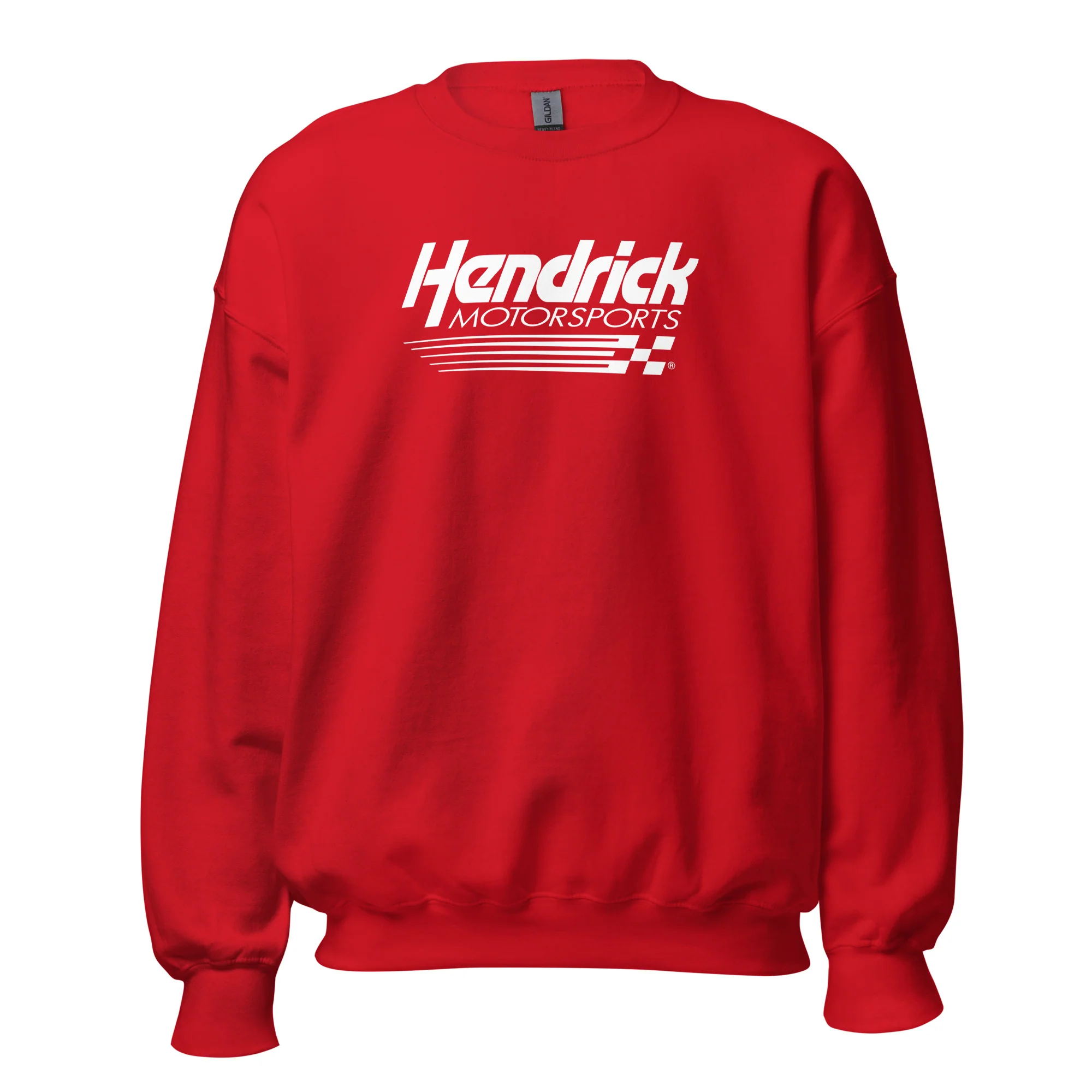 Hendrick Motorsports Crewneck Sweatshirt White Logo - Image 2