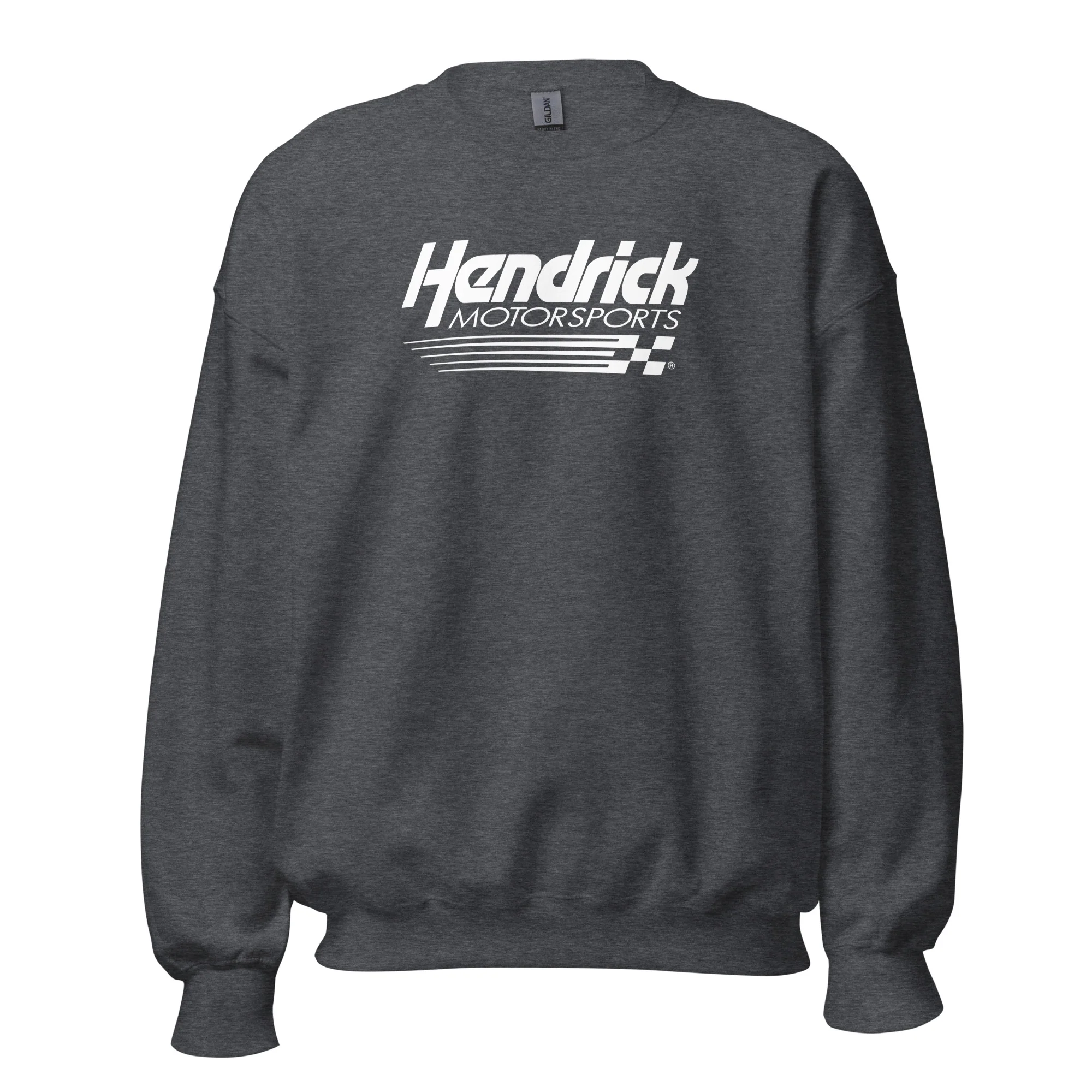 Hendrick Motorsports Crewneck Sweatshirt White Logo - Image 3