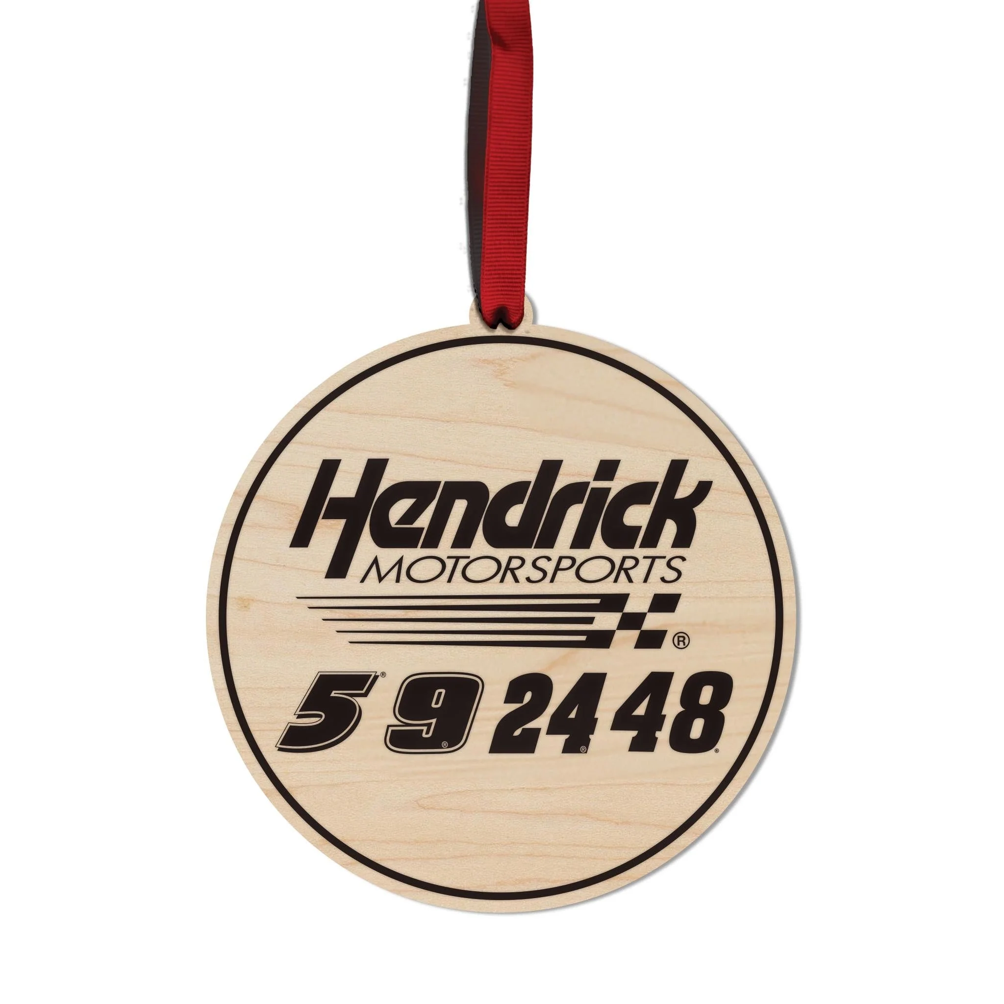 Hendrick Motorsports Driver Numbers Wooden Ornament - Image 2