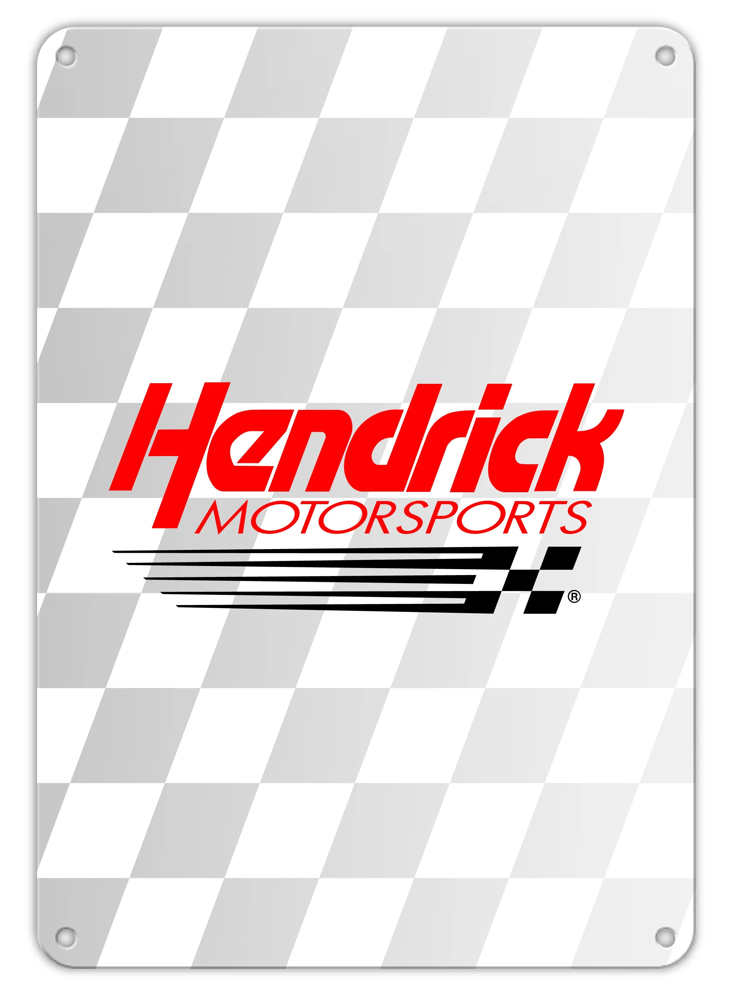 Hendrick Motorsports 7x10-Inch Wall Decor Metal Sign