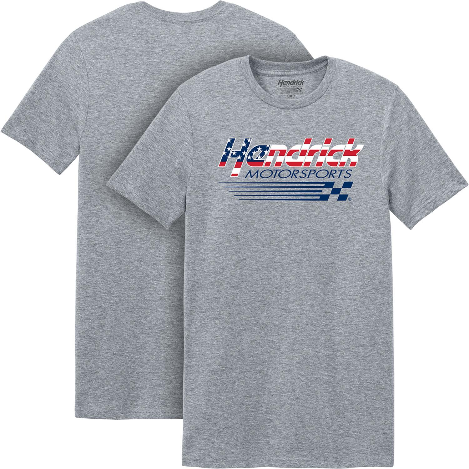 Hendrick Motorsports Red White & Blue Logo T-shirt