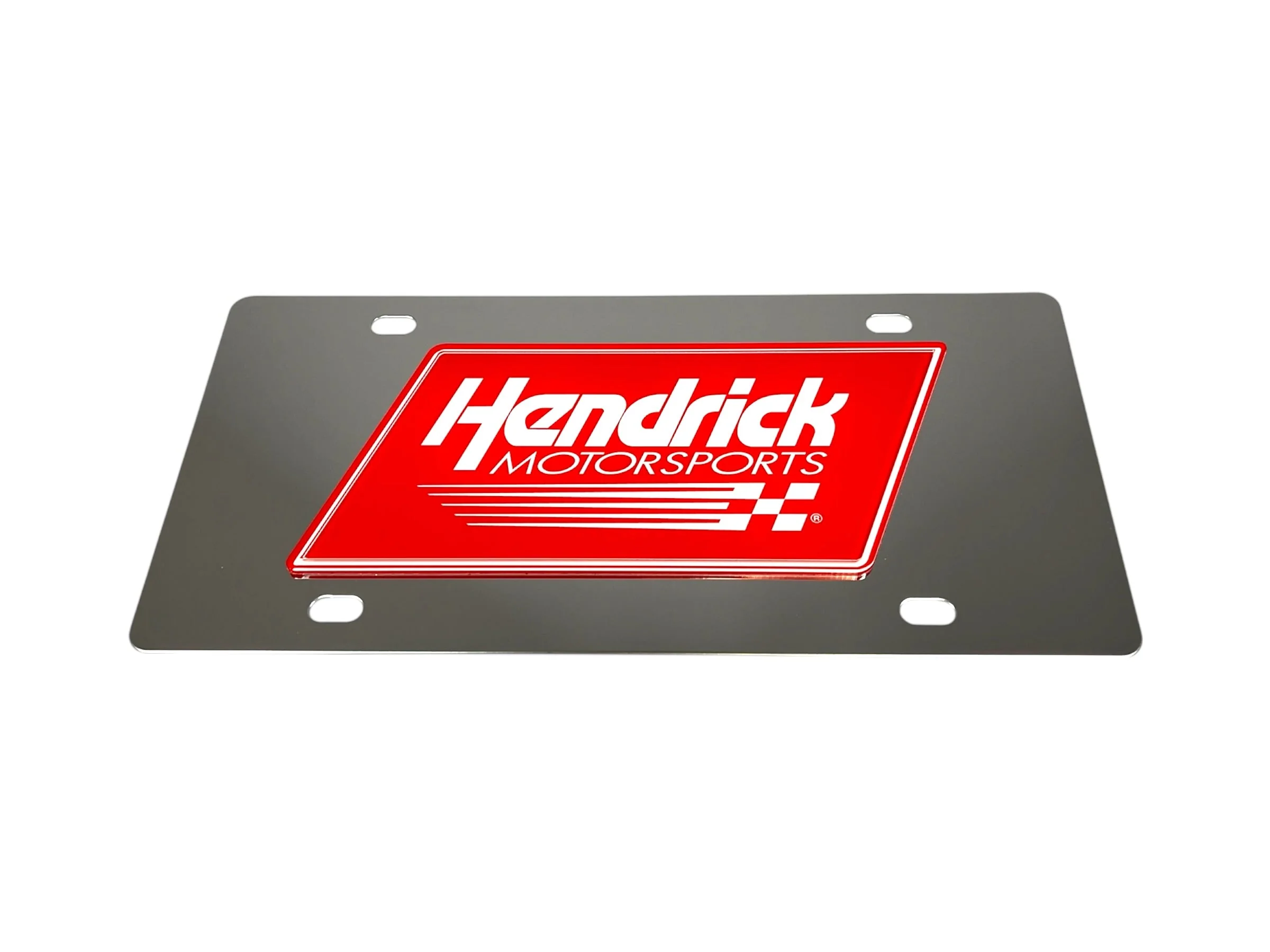Hendrick Motorsports Stainless Steel License Plate - Image 2
