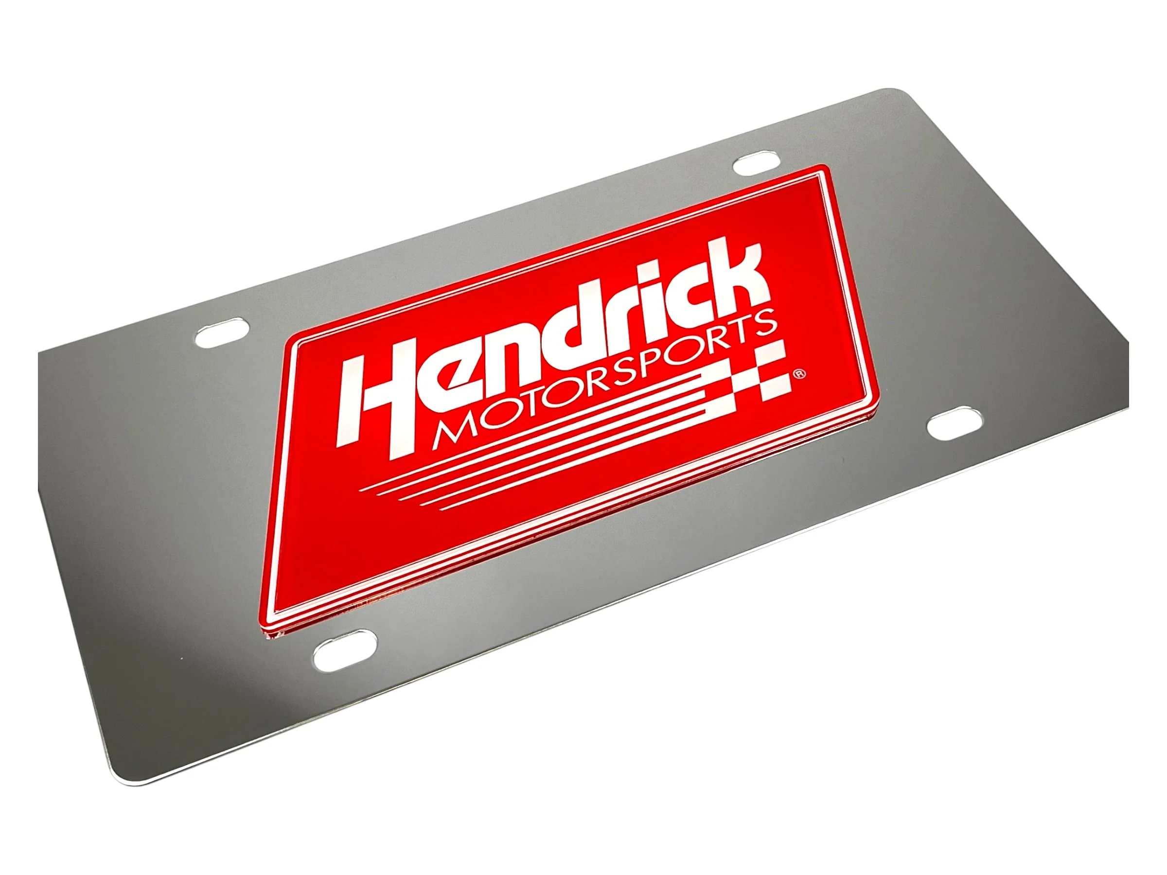 Hendrick Motorsports Stainless Steel License Plate - Image 3