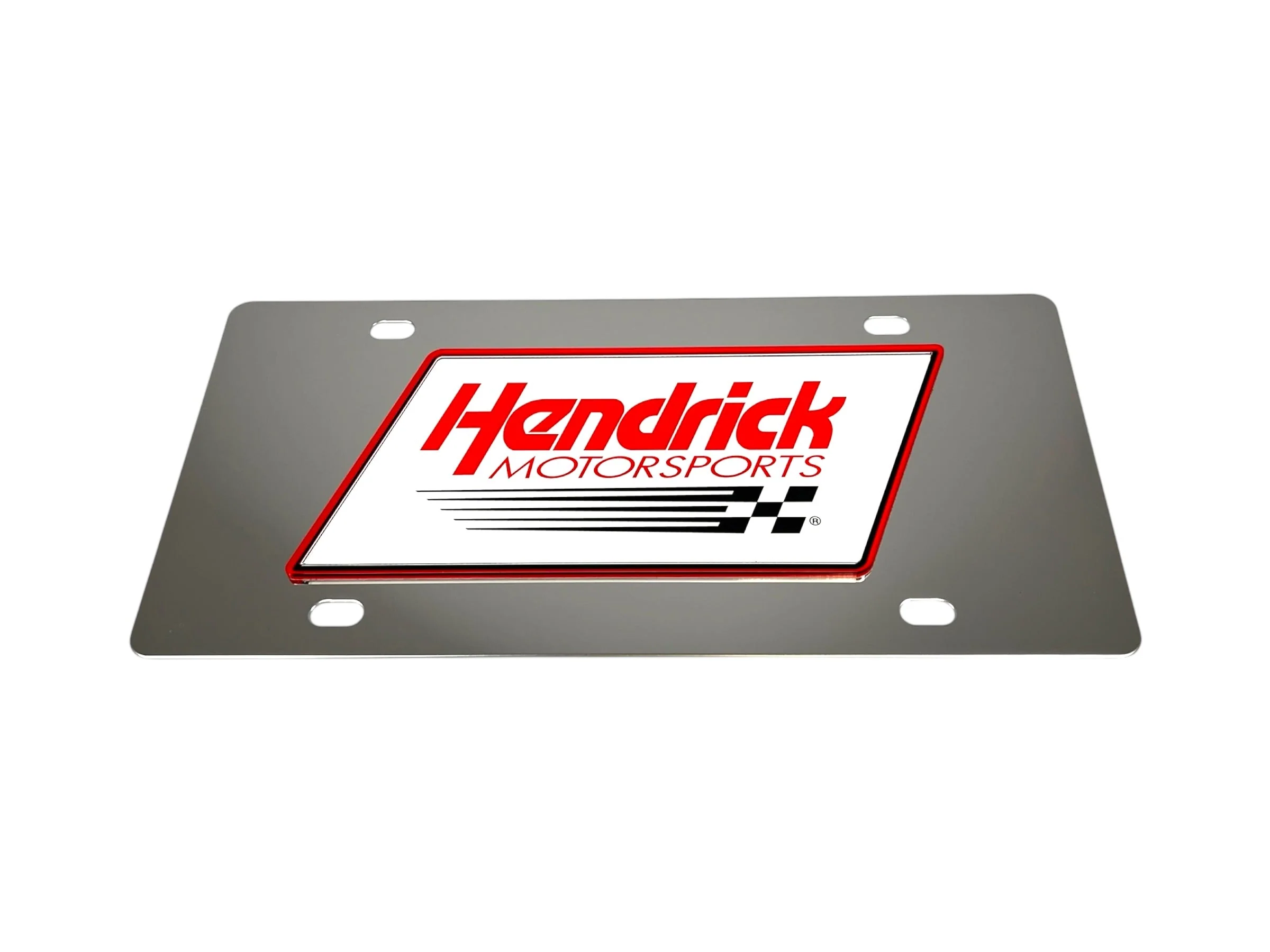 Hendrick Motorsports Stainless Steel License Plate - Image 2