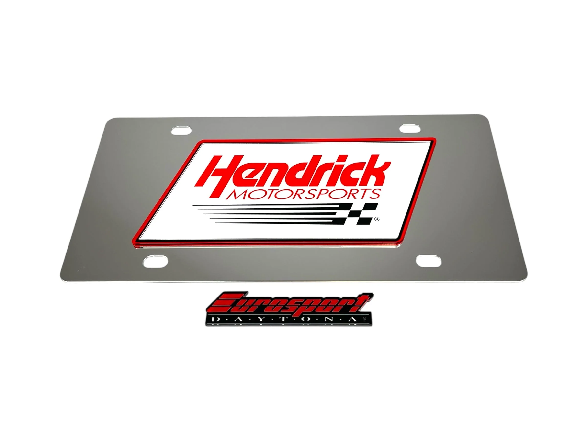 Hendrick Motorsports Stainless Steel License Plate - Image 4