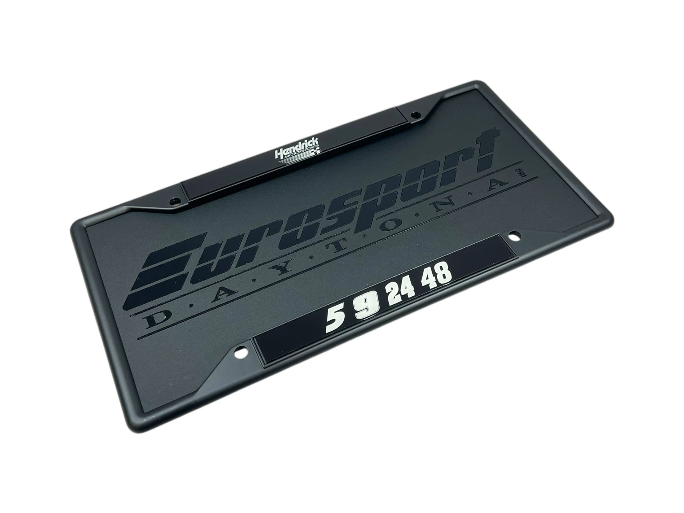 Hendrick Motorsports Team Numbers Black License Plate Frame - Image 4