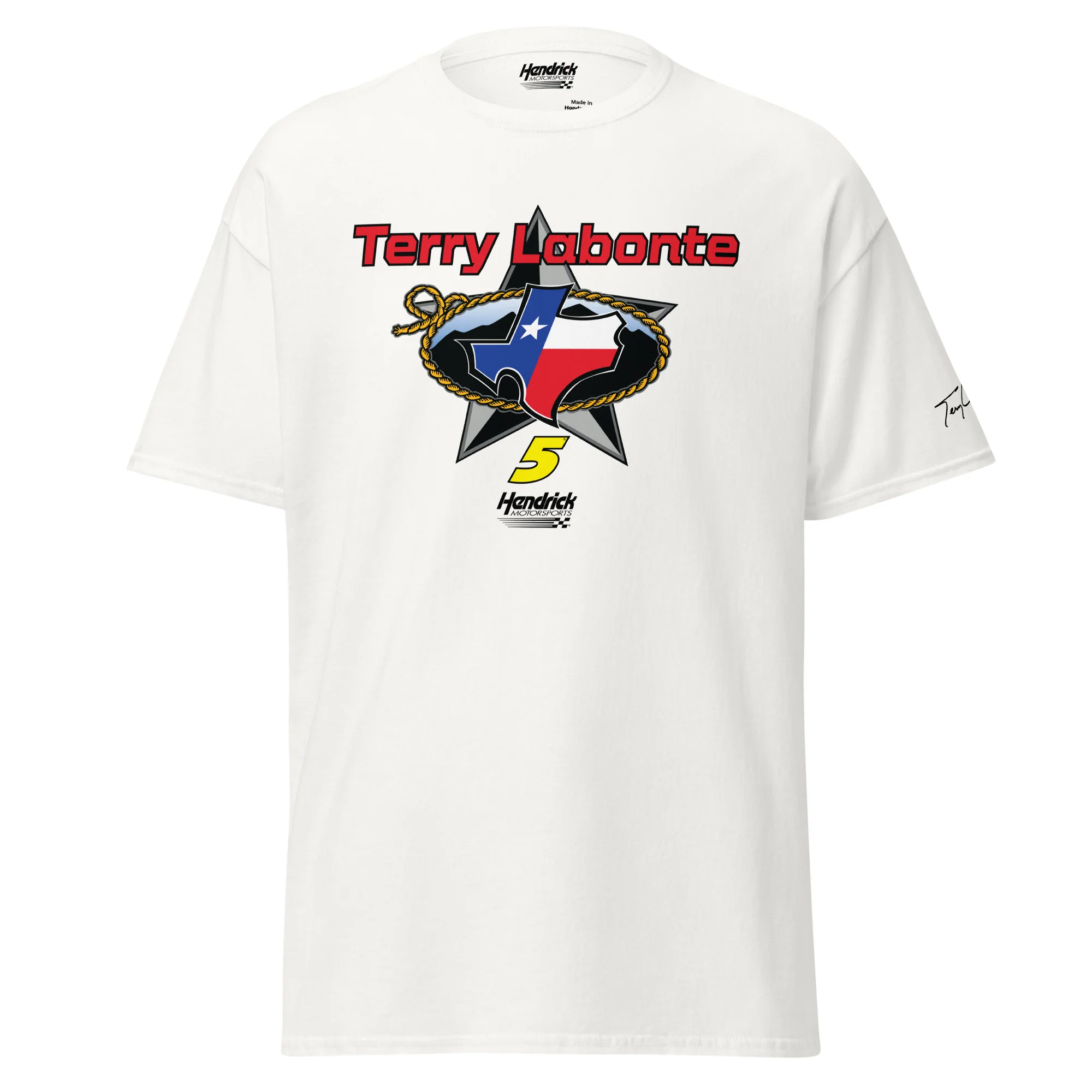 Hendrick Motorsports Terry Labonte Vintage #5 T-Shirt - Image 5