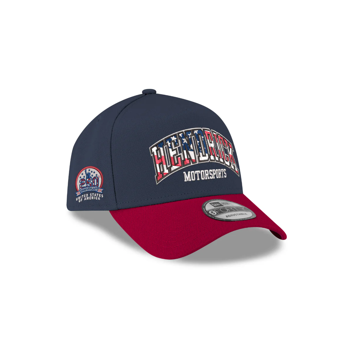 Hendrick Motorsports USA 250th New Era 9FORTY AF Cap - Image 2