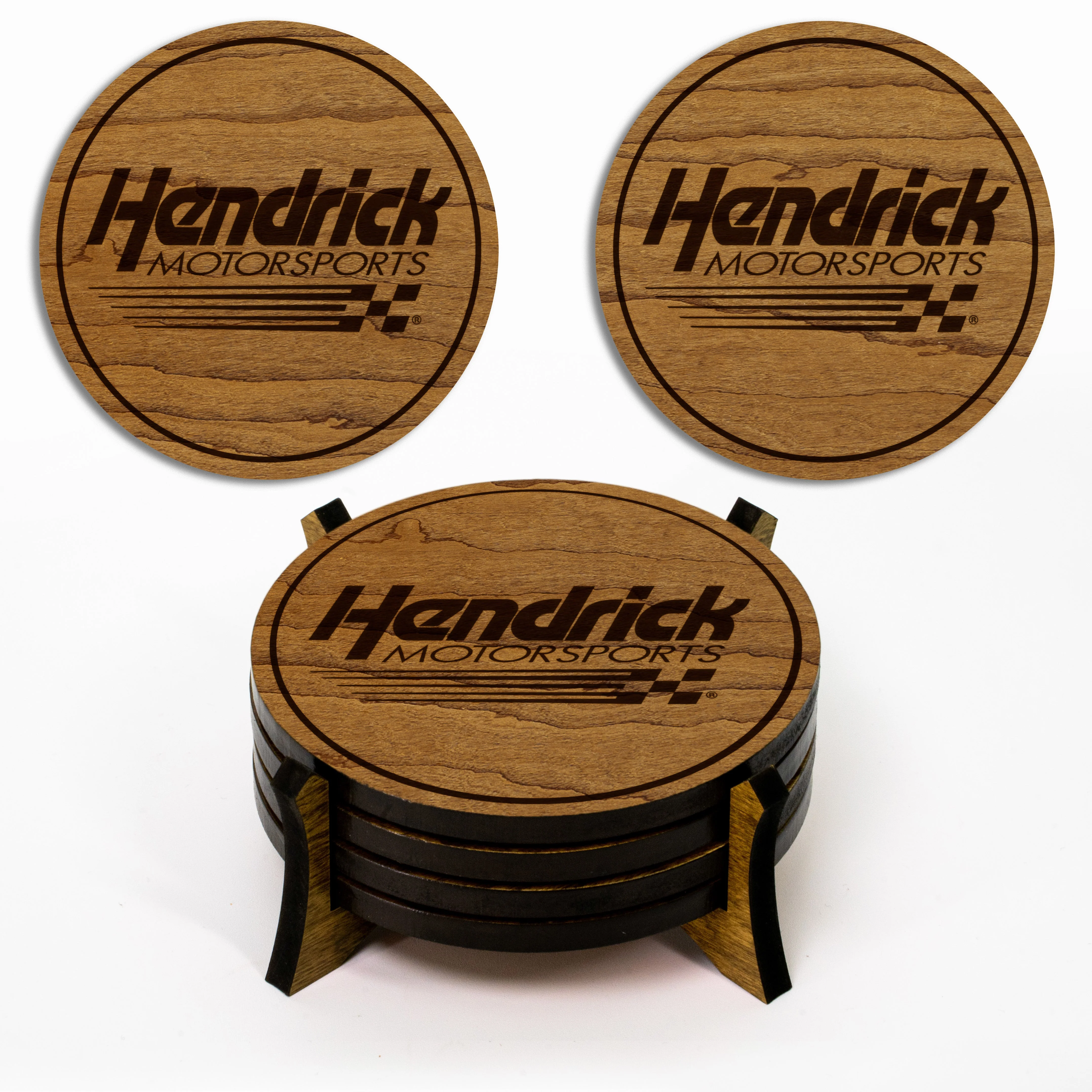 Hendrick Motorsports Wooden Coaster 4-Pack