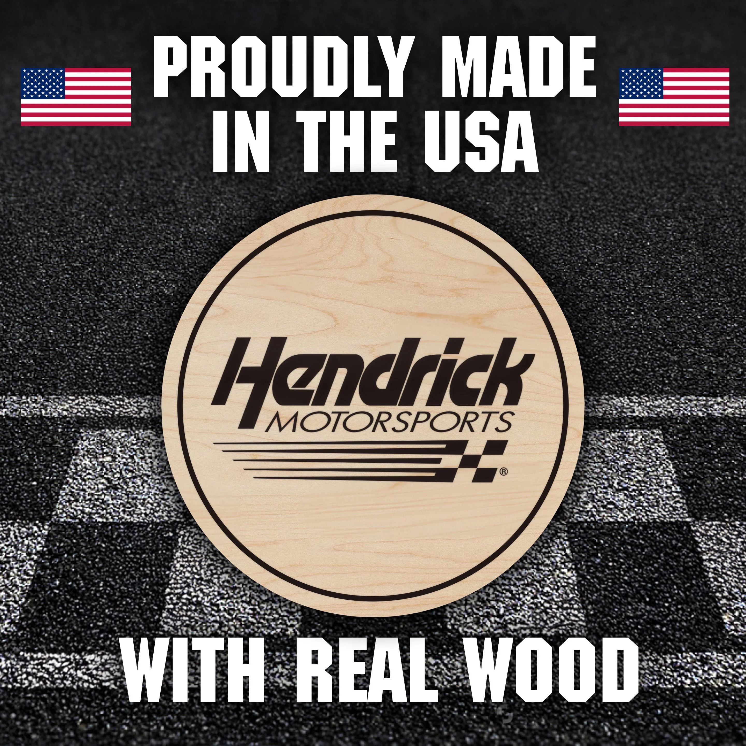 Hendrick Motorsports Wooden Coaster 4-Pack - Image 7