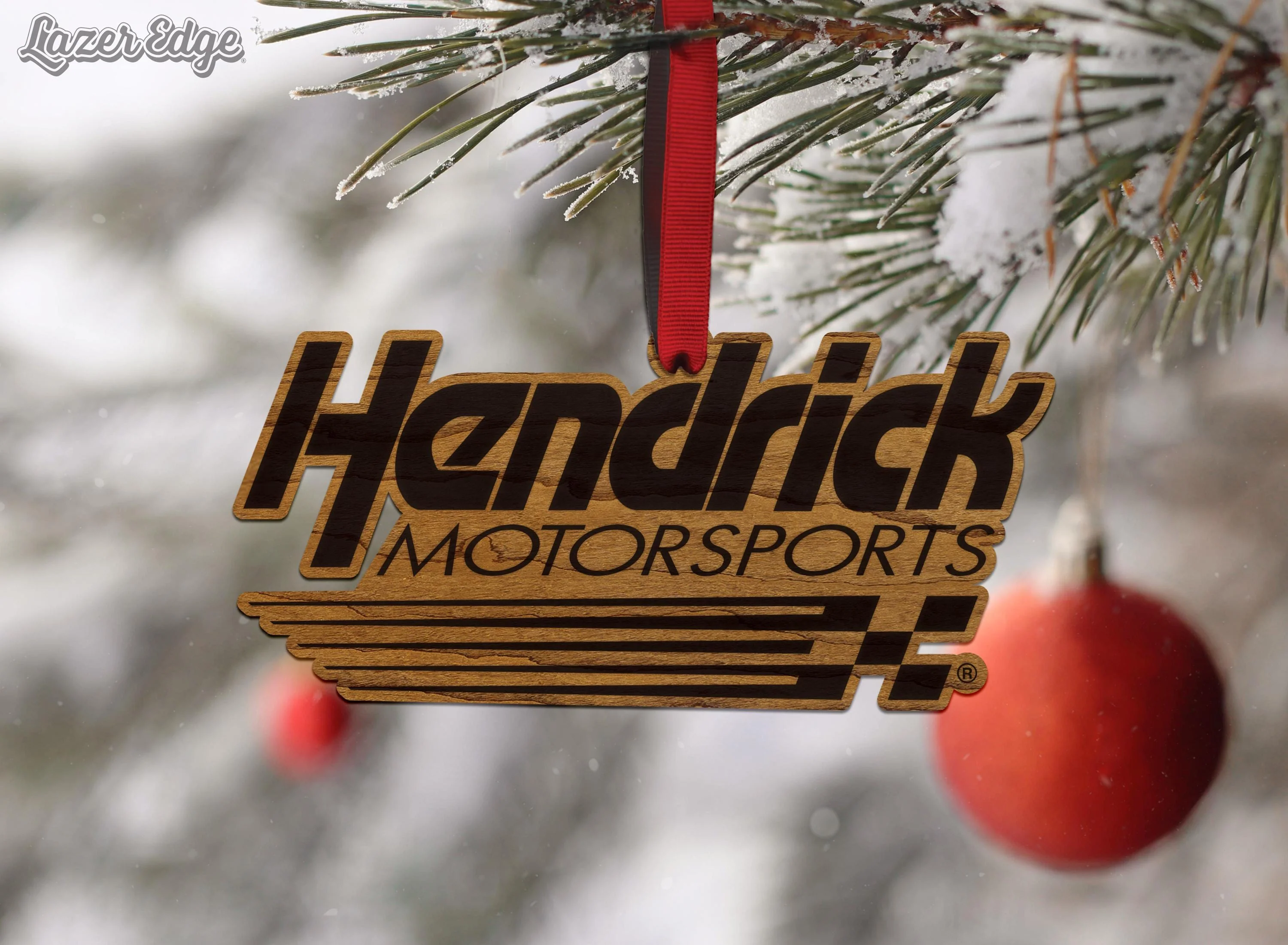 Hendrick Motorsports Wooden Ornament - Image 3