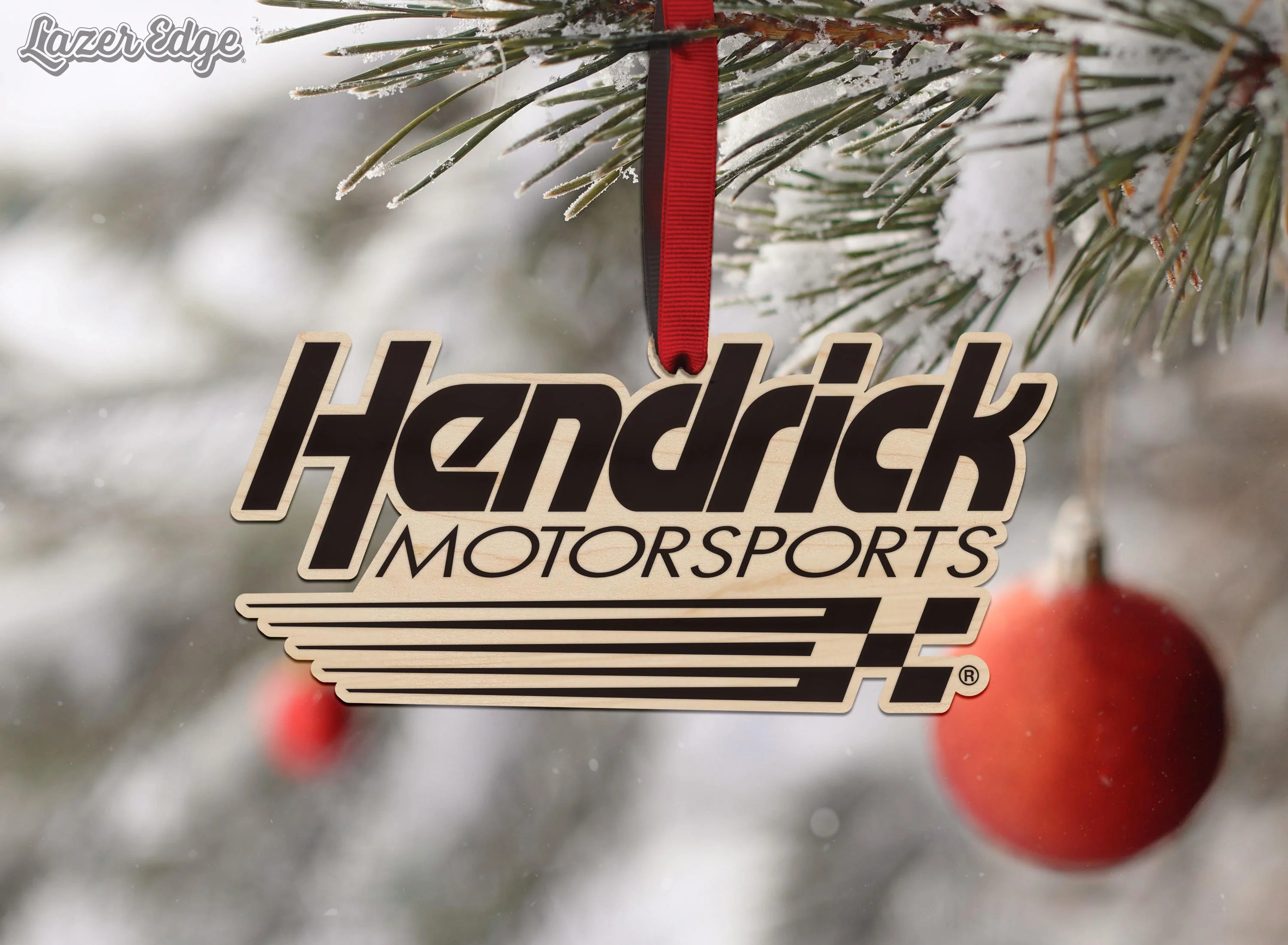 Hendrick Motorsports Wooden Ornament - Image 4