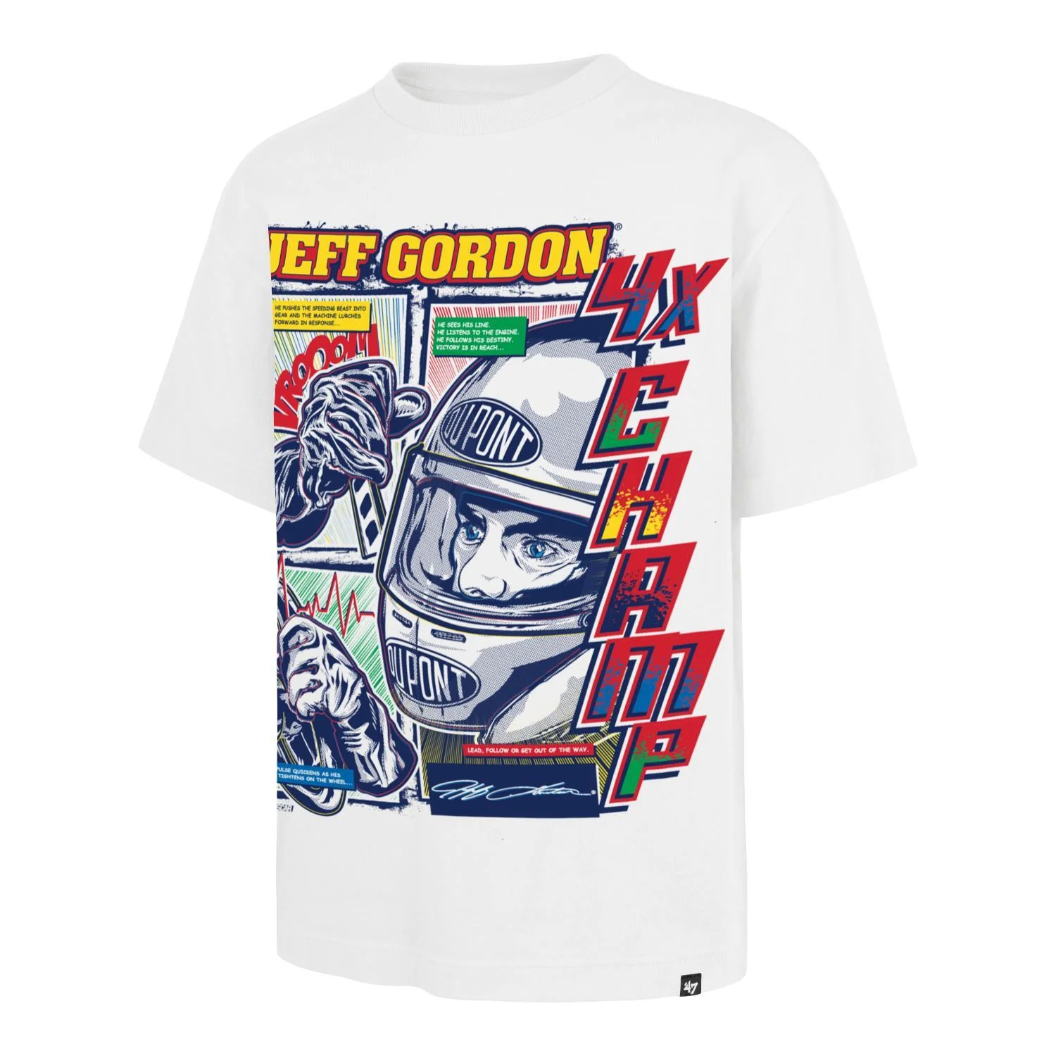 Jeff Gordon #24 '47 Brand Dupont 4X Champ T-shirt