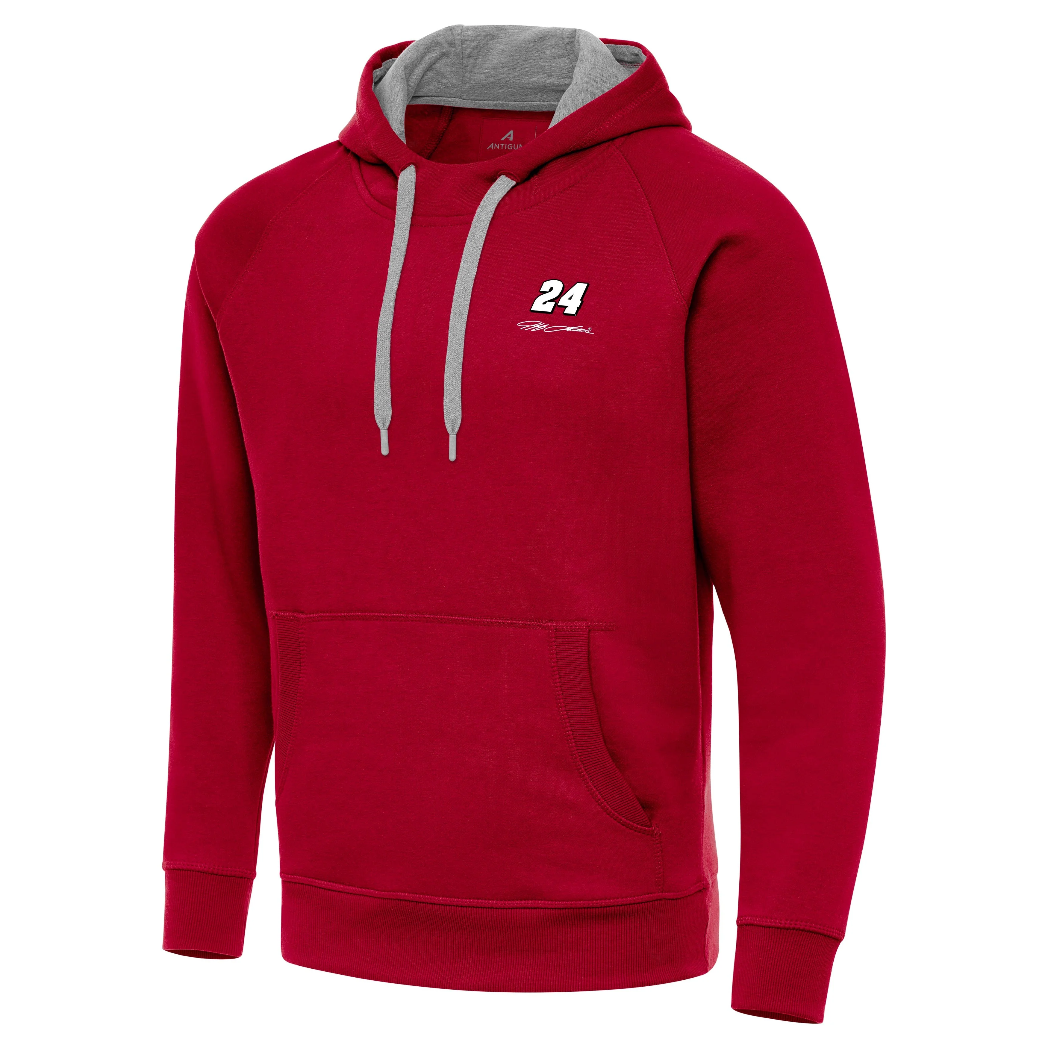Jeff Gordon #24 Victory Pullover Hoodie - Dark Red