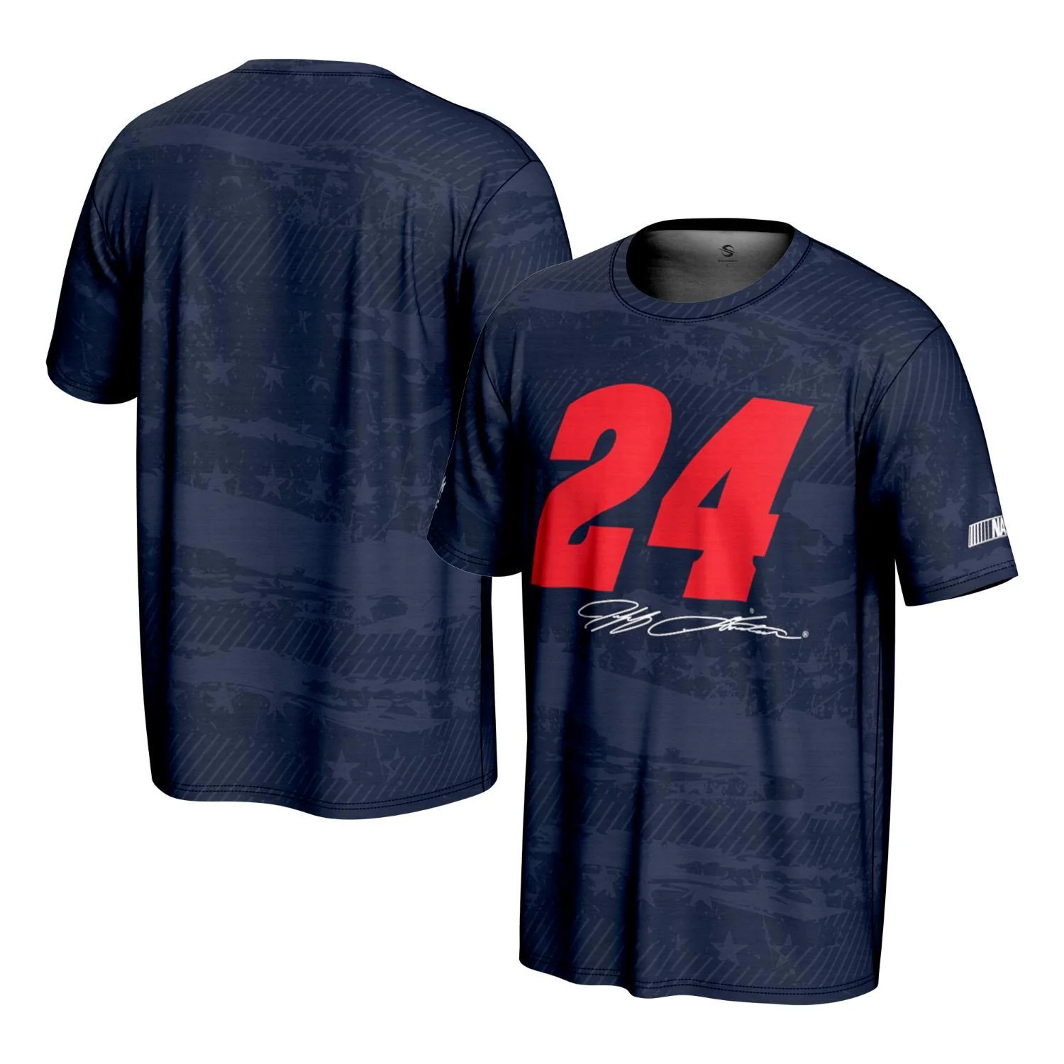 Jeff Gordon #24 Patriotic Sublimated T-shirt