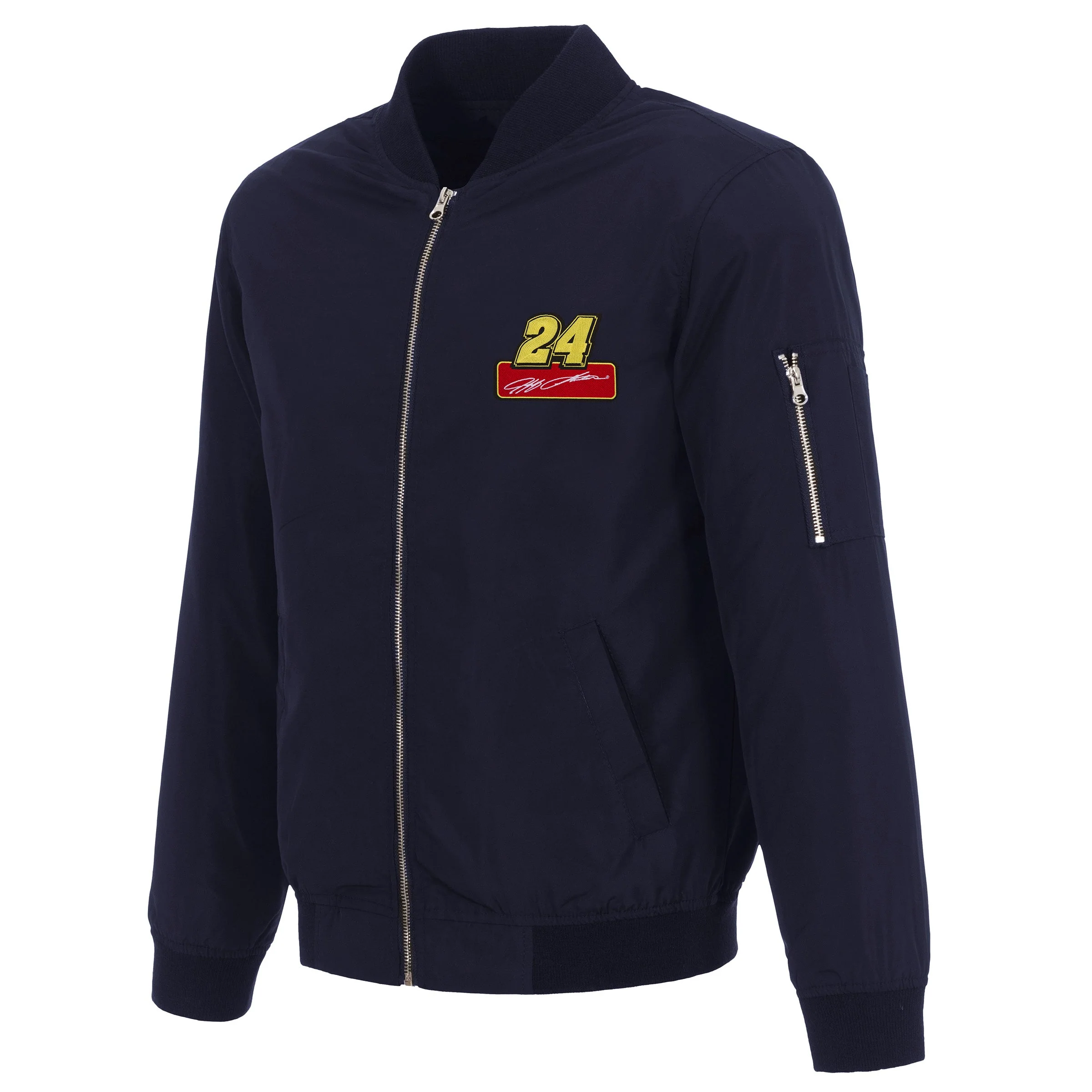 Jeff Gordon #24 Nylon Bomber Jacket - Image 2