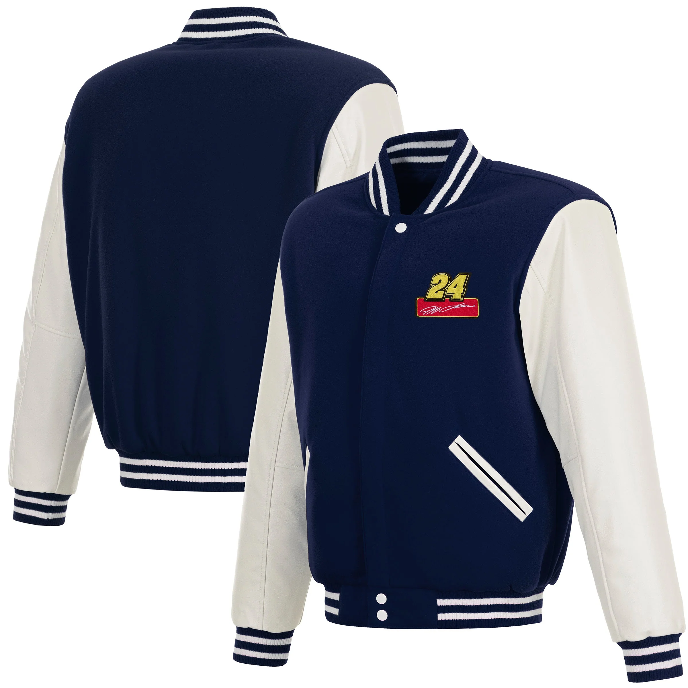 Jeff Gordon #24 Reversible Fleece Jacket