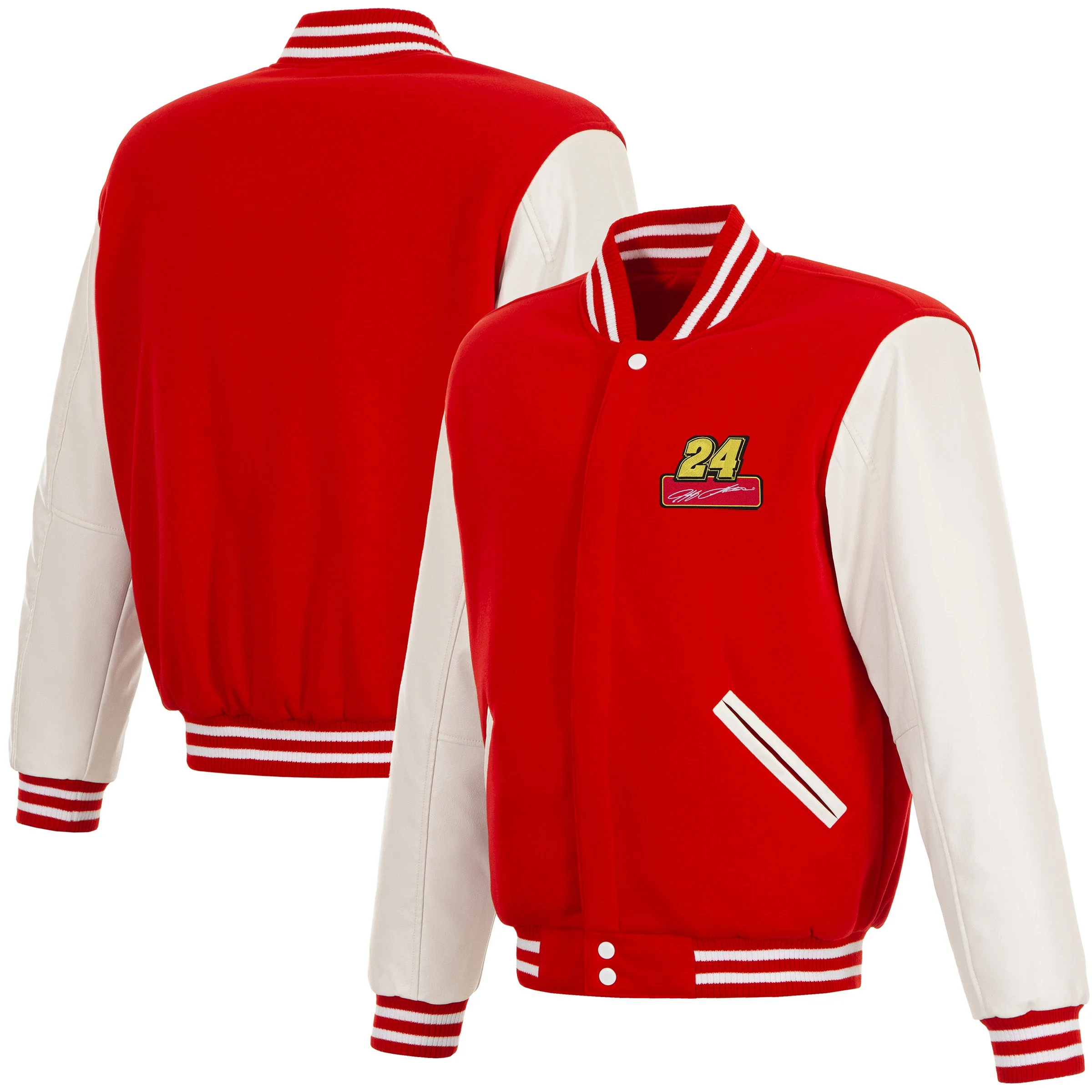 Jeff Gordon #24 Reversible Fleece Jacket