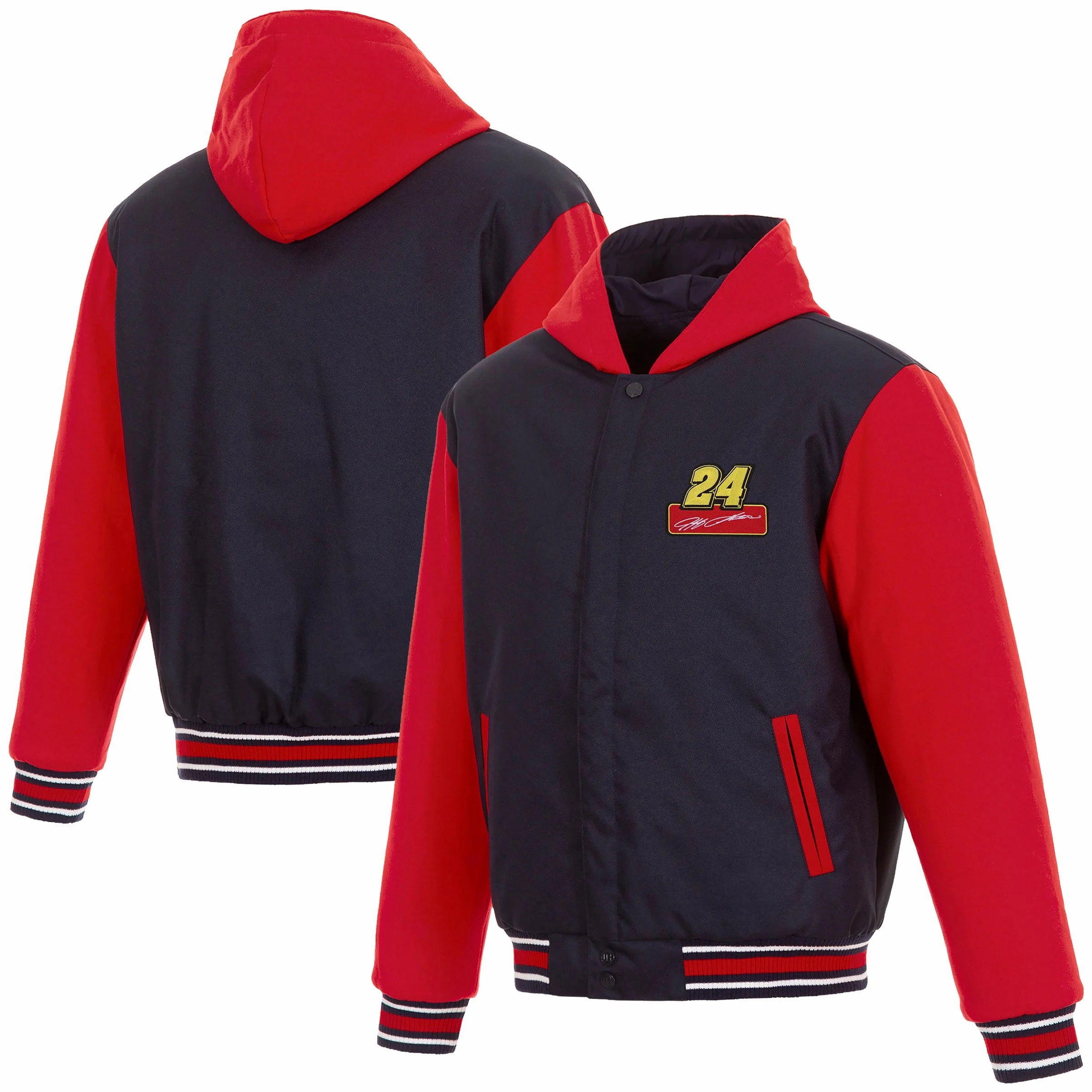 Jeff Gordon #24 Reversible Hooded Jacket