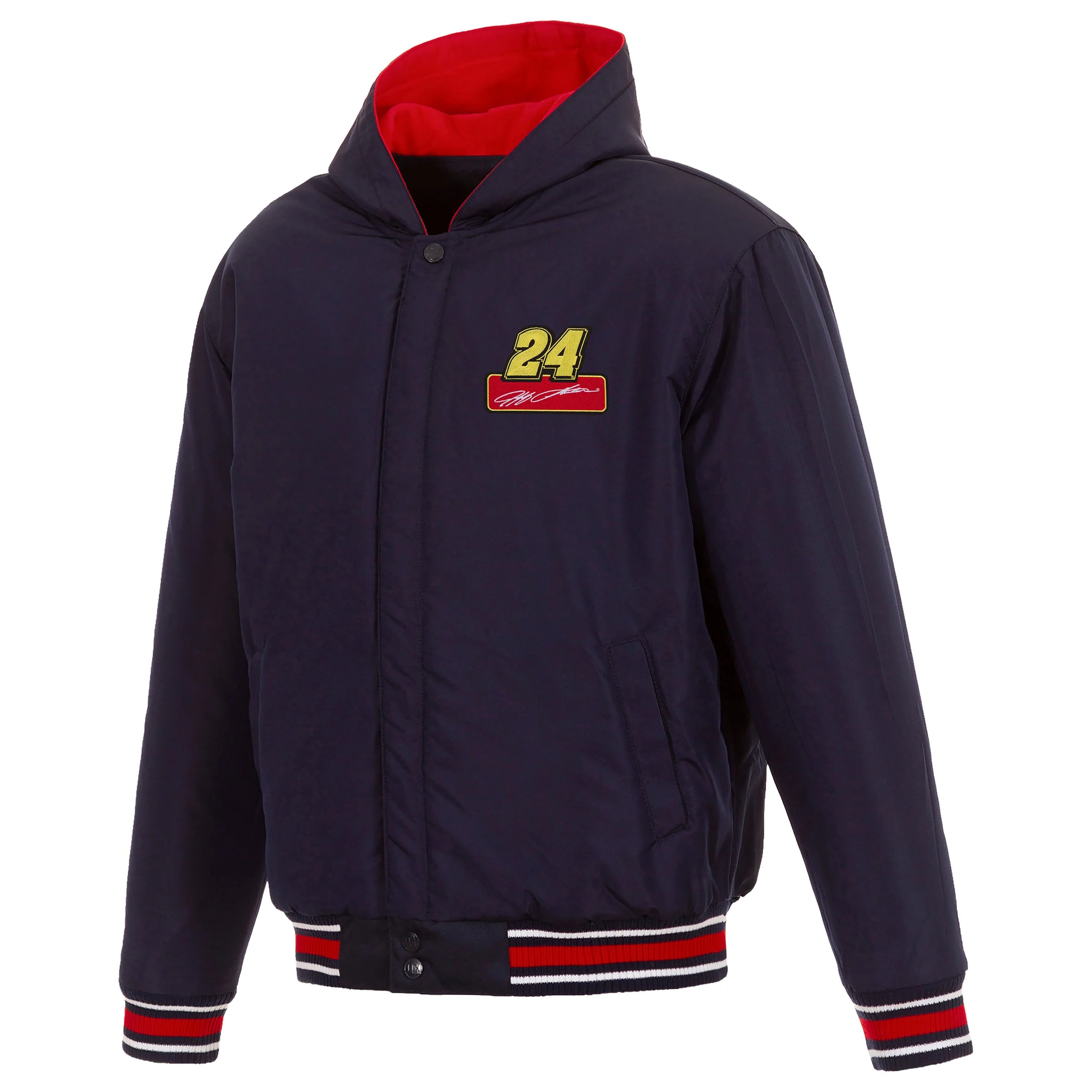 Jeff Gordon #24 Reversible Hooded Jacket - Image 4