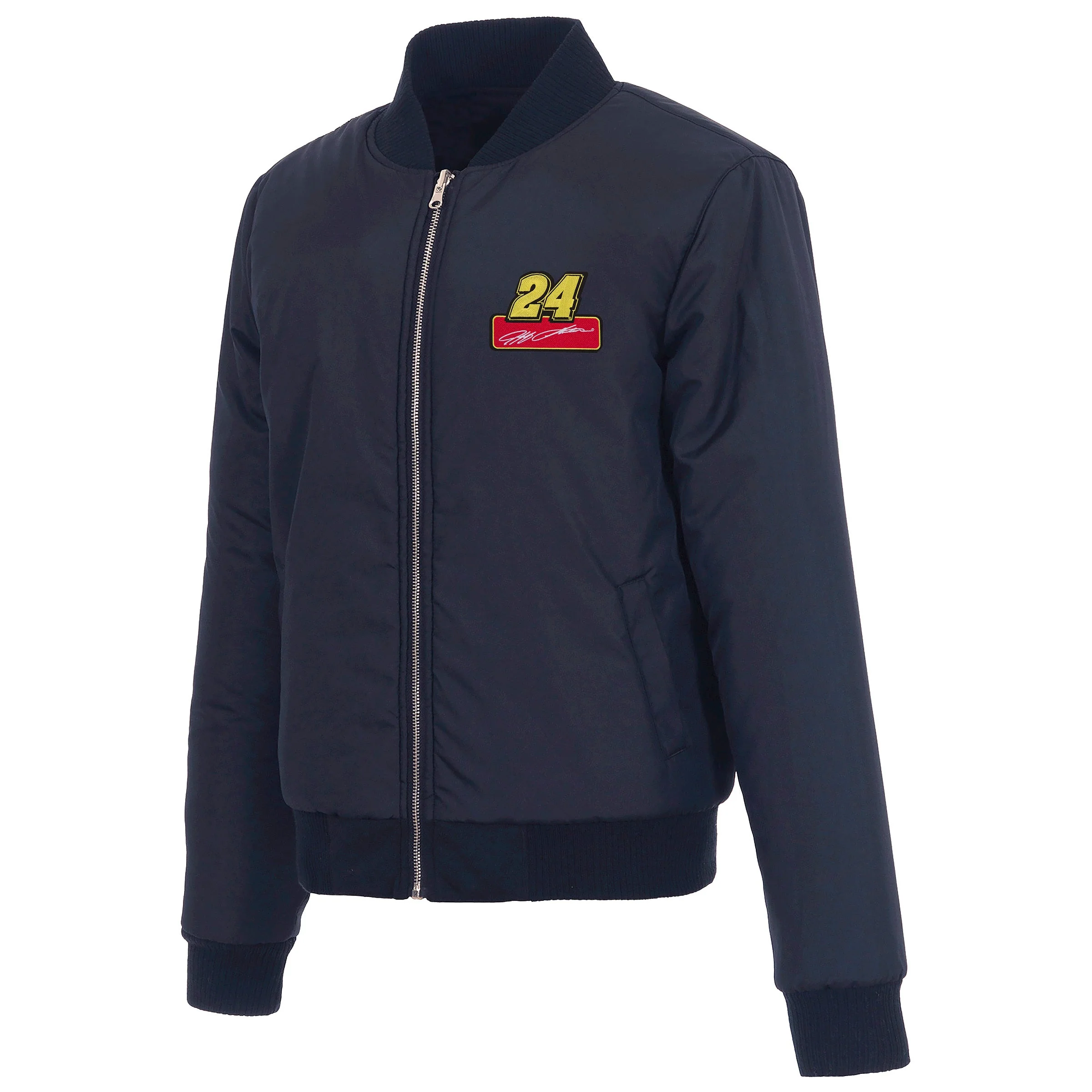 Jeff Gordon #24 Women's Reversible Varsity Jacket - Image 4