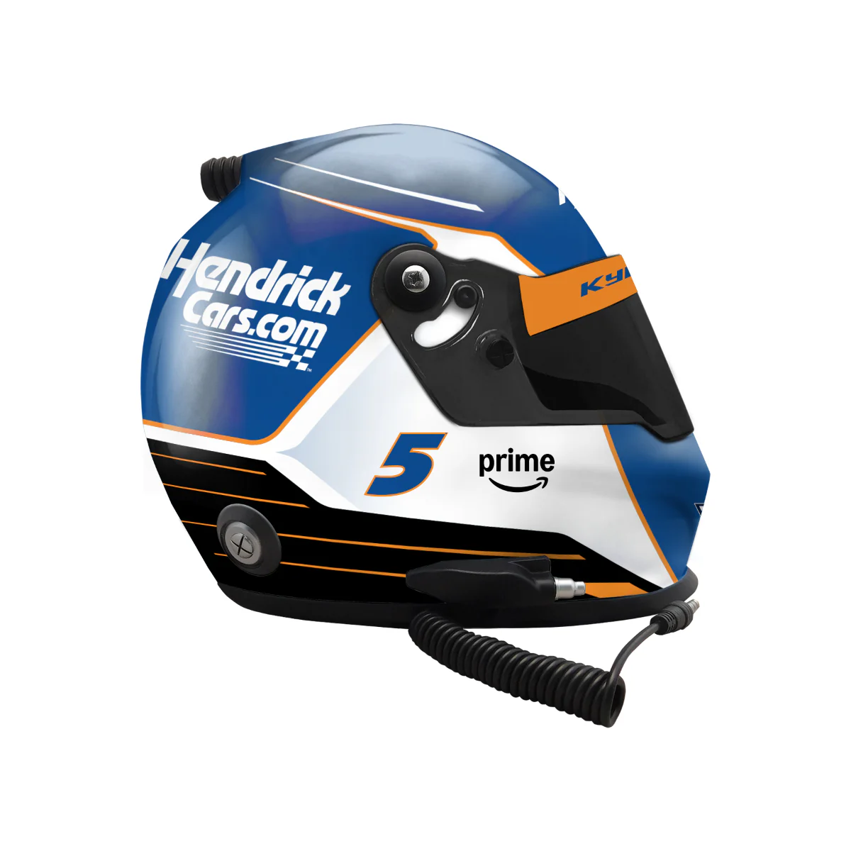 Kyle Larson #5 2025 HendrickCars.com H1100 Fantasy Miniature Replica Helmet