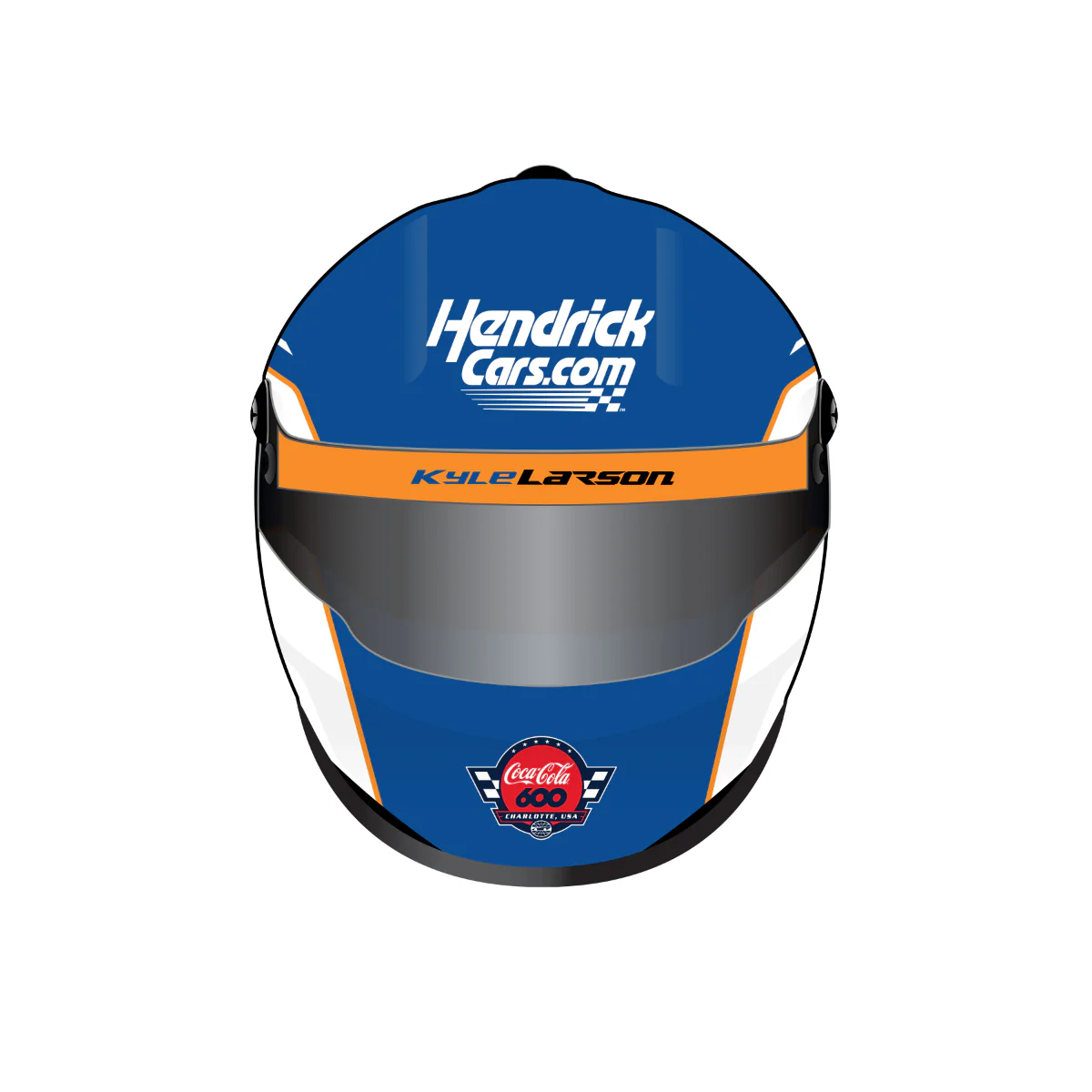 Kyle Larson #5 2025 HendrickCars.com H1100 Fantasy Miniature Replica Helmet - Image 3