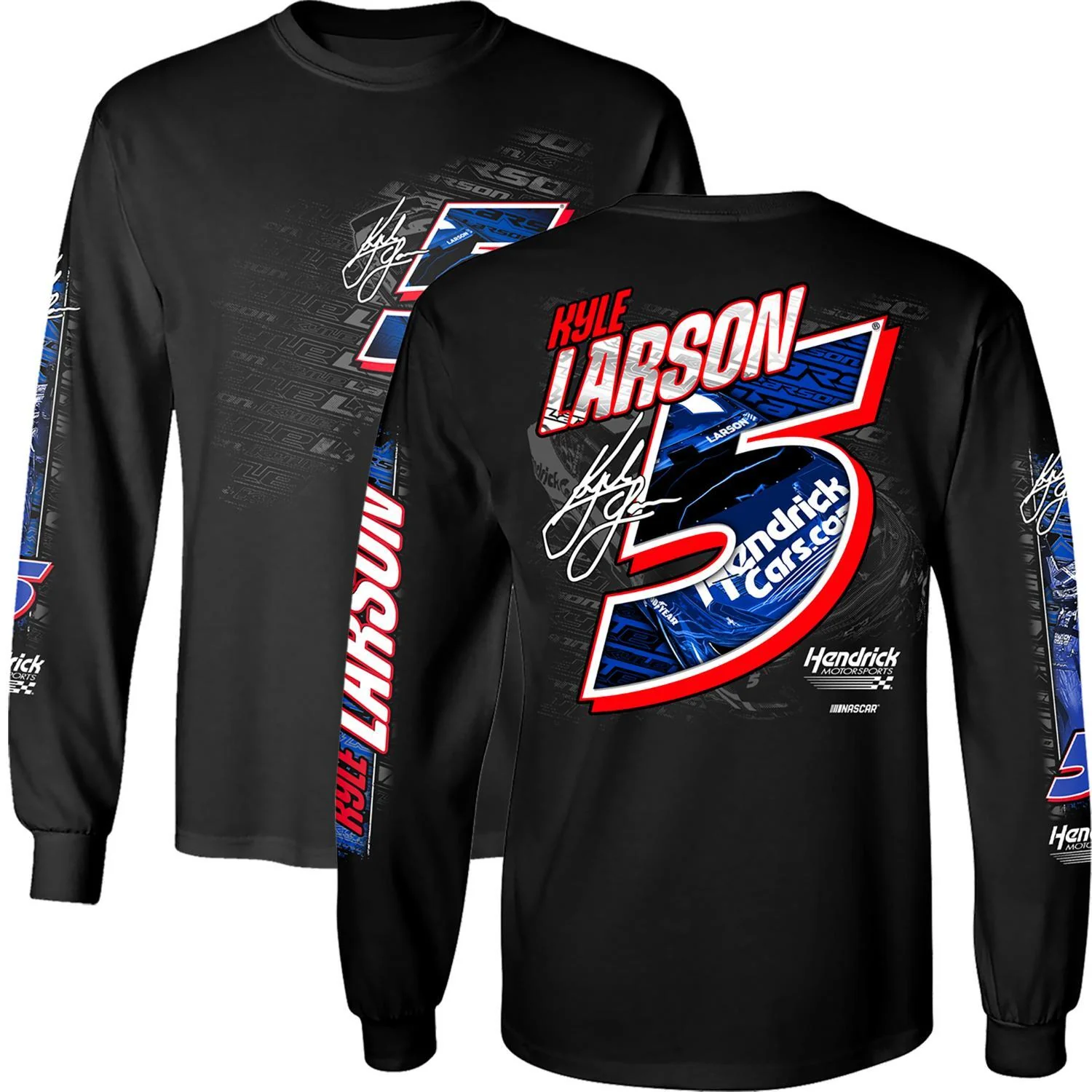 Kyle Larson #5 2025 HendrickCars.com Longsleeve T-shirt