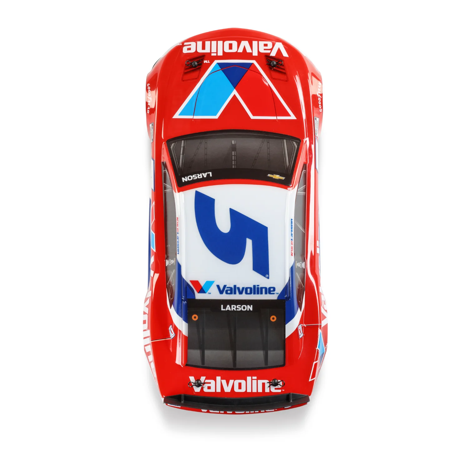 Kyle Larson #5 2025 Valvoline Chevrolet Camaro - Losi NASCAR RC Race Car Ready-to-Race - 1/12 Scale AWD Remote Control Car - Image 6