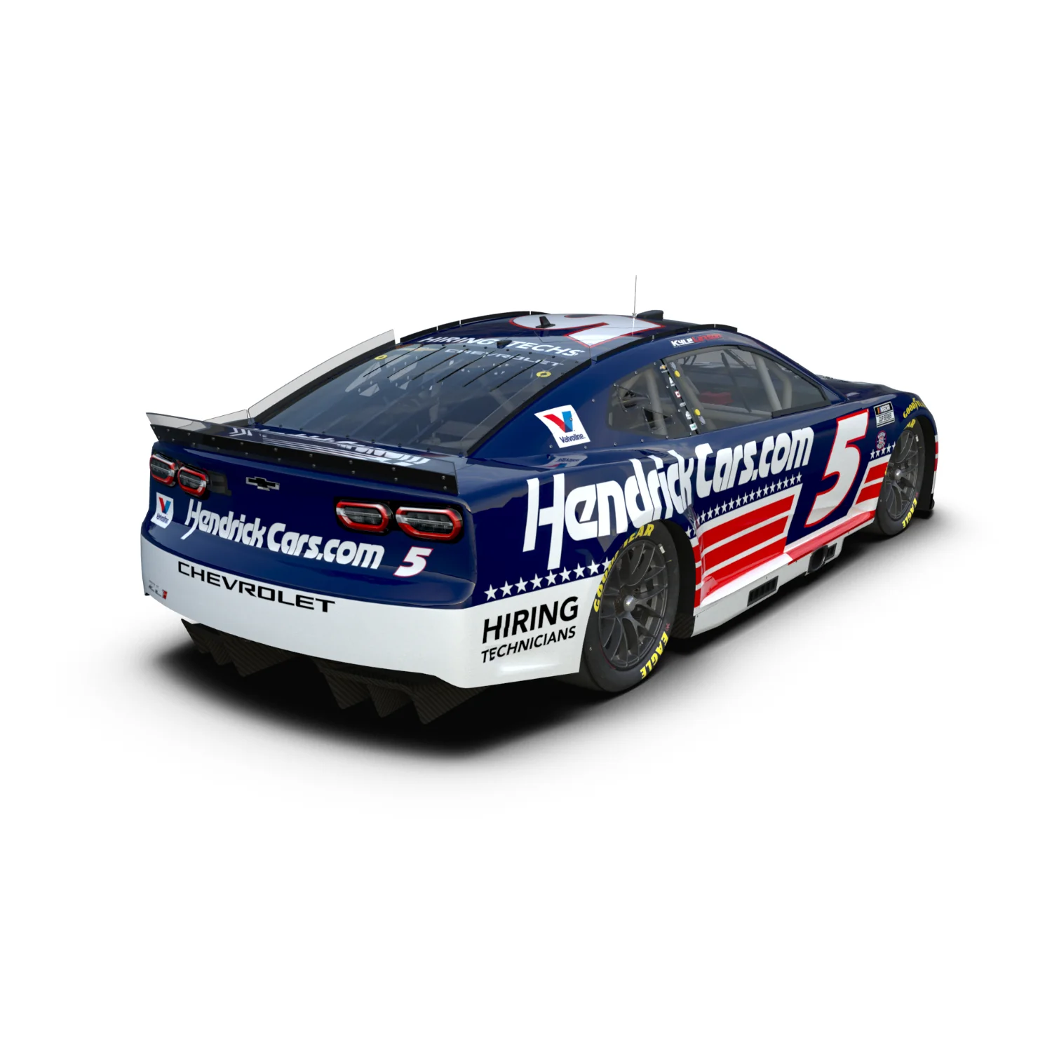 Kyle Larson #5 2026 HendrickCars.com Patriotic 1:24 ELITE Die-Cast - Image 2