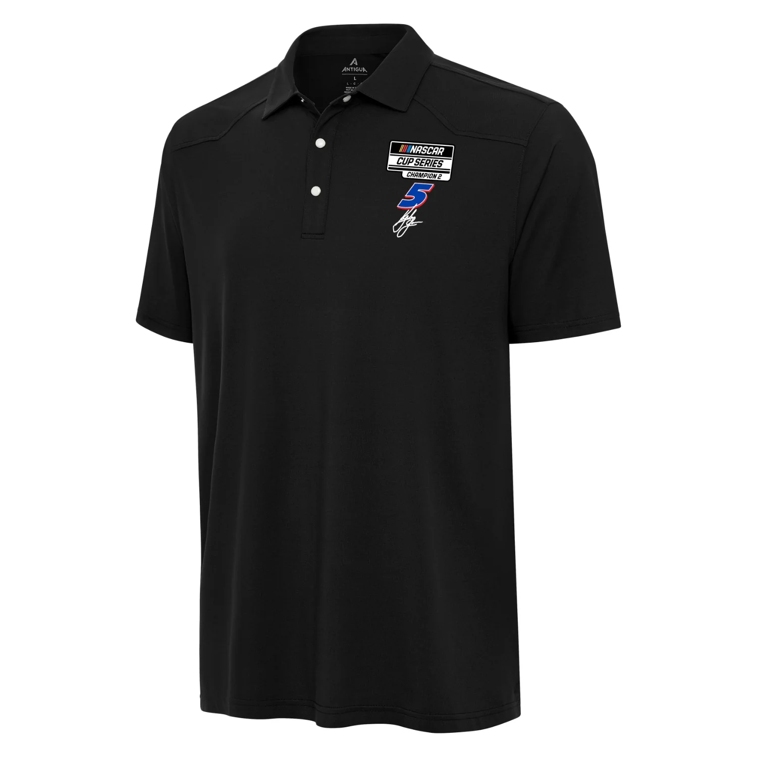 Kyle Larson #5 2X Champion Men's Western Polo