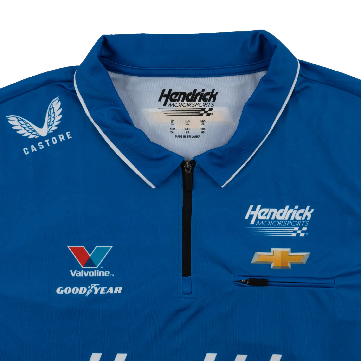 Kyle Larson #5 Castore HendrickCars.com Polo Shirt - Image 3