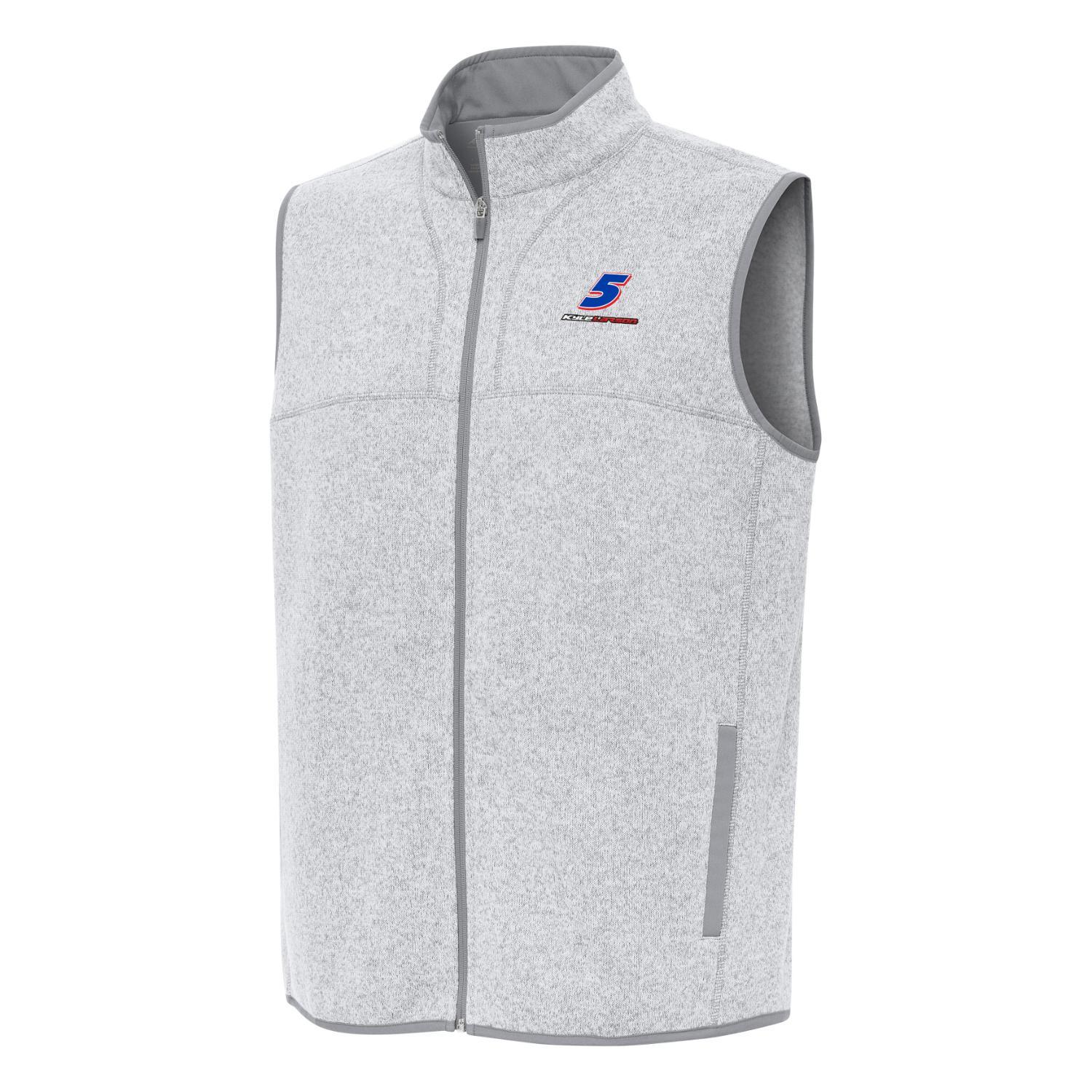 Kyle Larson #5 Fortune FZ Vest - Light Grey Heather