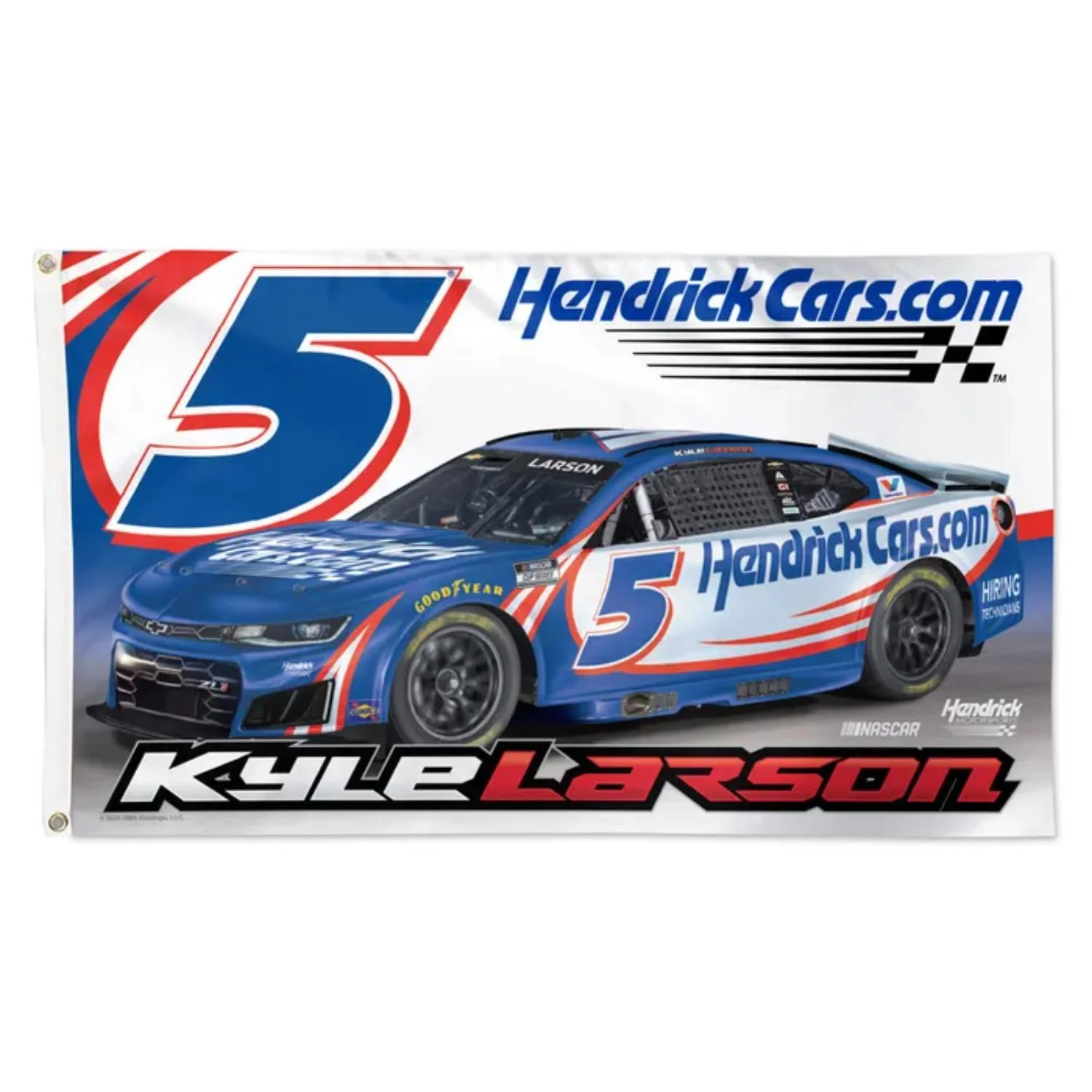 Kyle Larson #5 HendrickCars.com Deluxe 3' x 5' Flag
