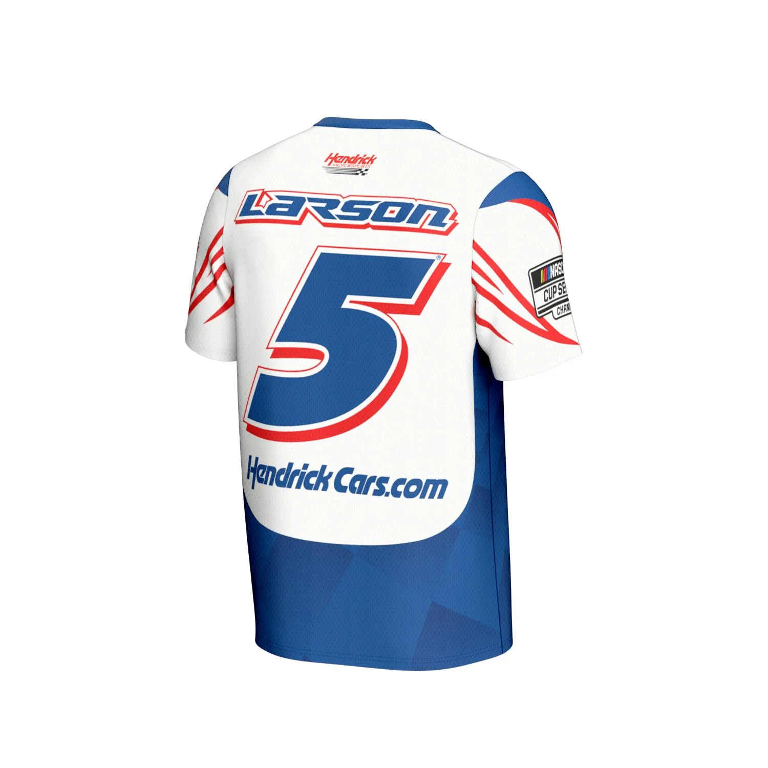 Kyle Larson #5 HendrickCars.com Sublimated V-Neck Jersey - Image 3