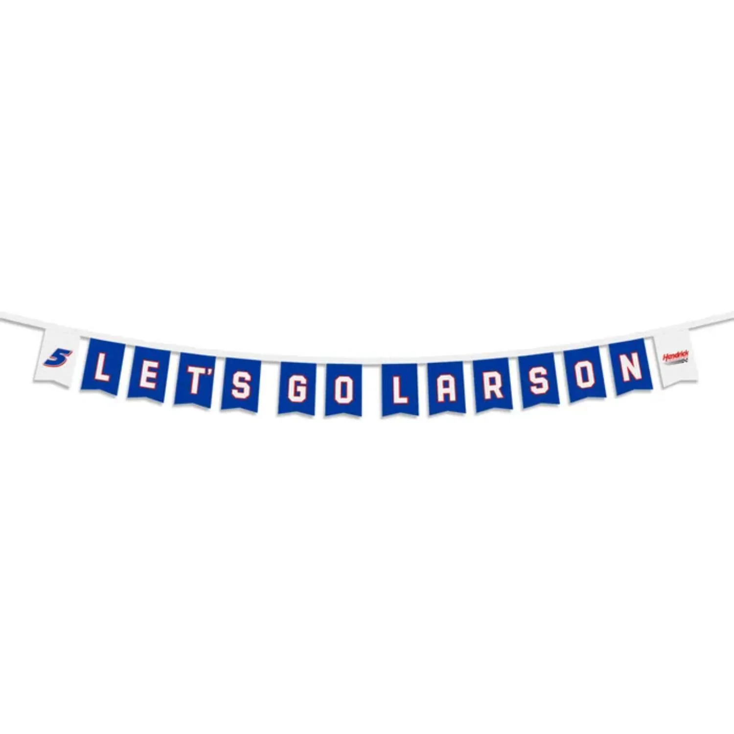 Kyle Larson #5 "Let's Go Larson" 8' String Party Banner