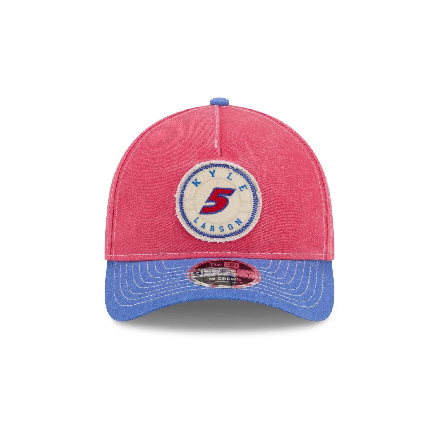 Kyle Larson #5 New Era Felt 9FORTY AF Cap - Image 3
