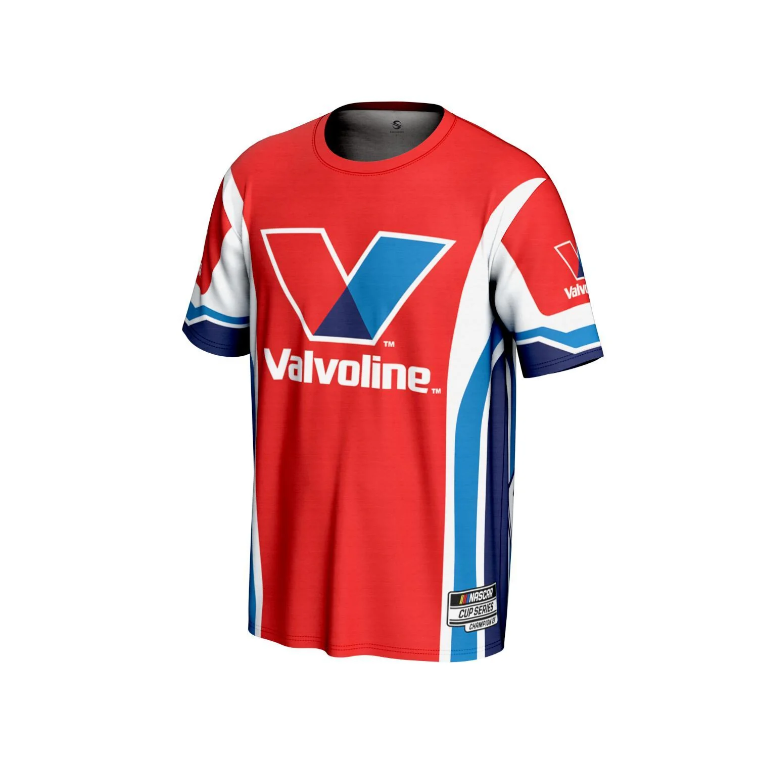 Kyle Larson #5 Valvoline Paint Scheme Sublimated T-shirt - Image 2