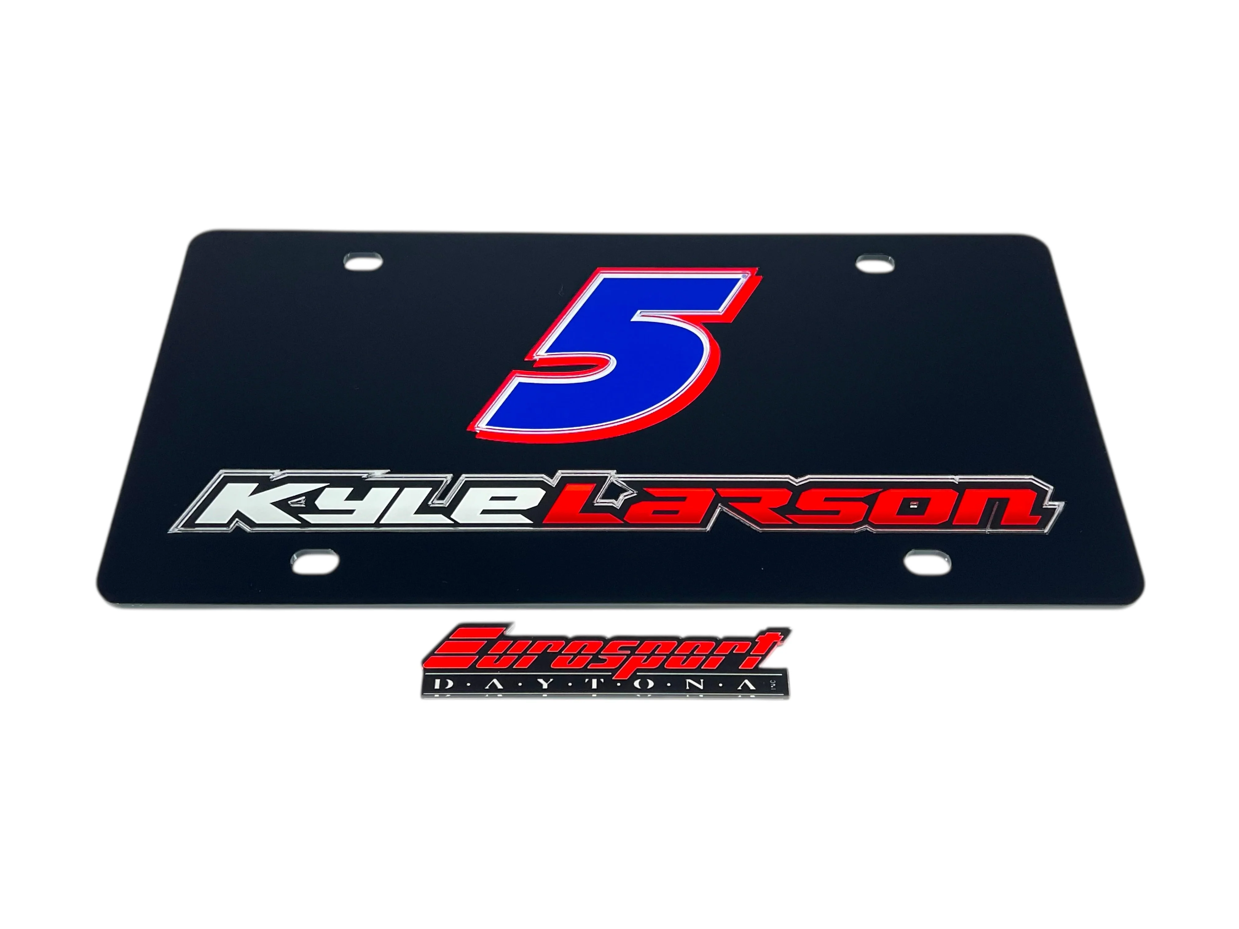 Kyle Larson #5 HendrickCars.com Acrylic License Plate - Image 4