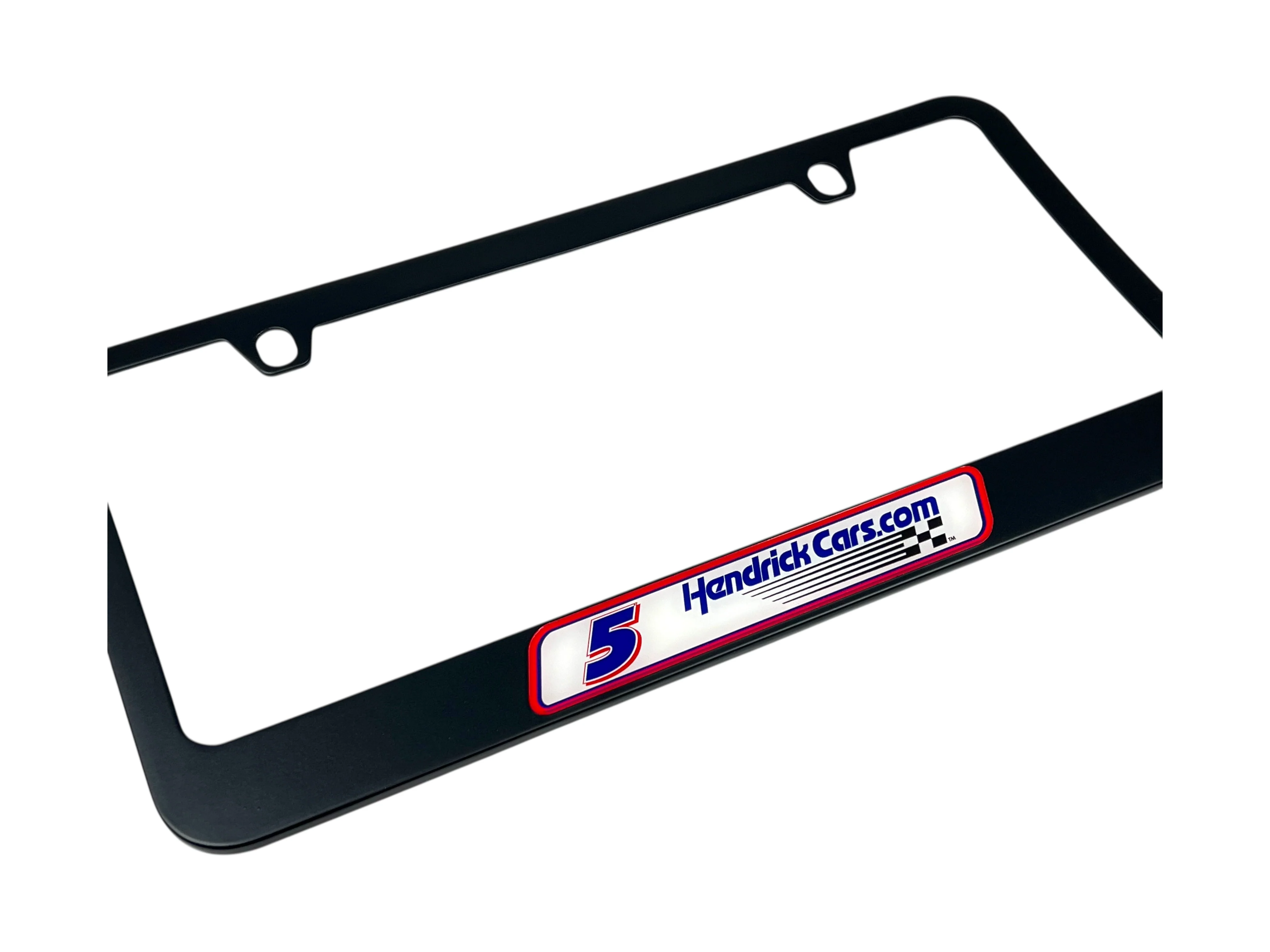 Kyle Larson #5 HendrickCars.com Black License Plate Frame - Image 3