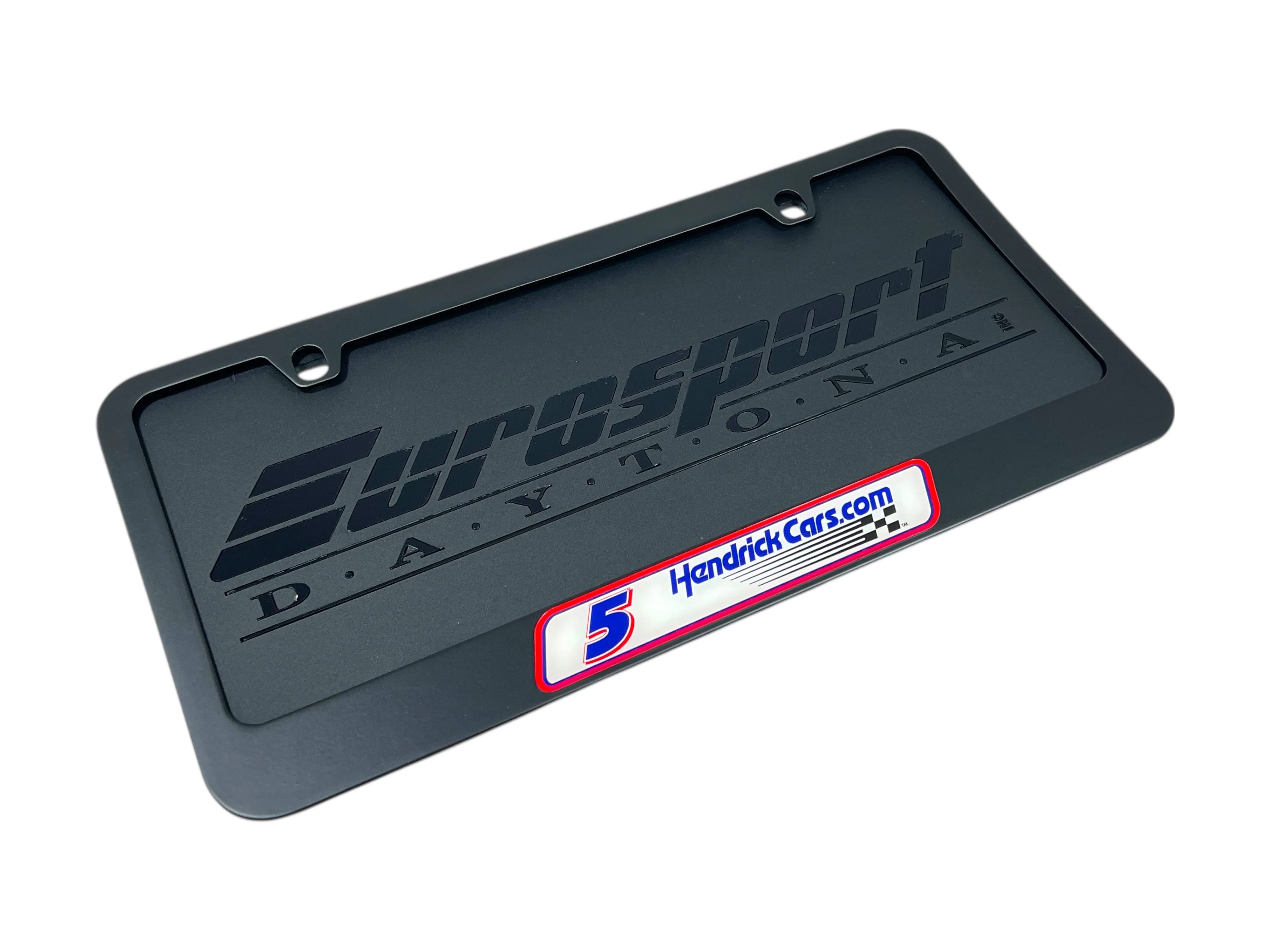 Kyle Larson #5 HendrickCars.com Black License Plate Frame - Image 4