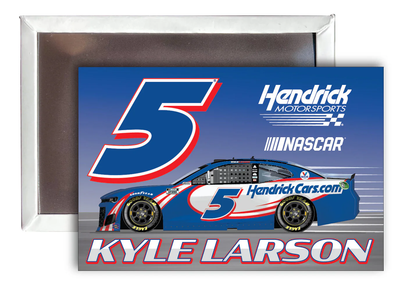 Kyle Larson #5 Fridge Magnet