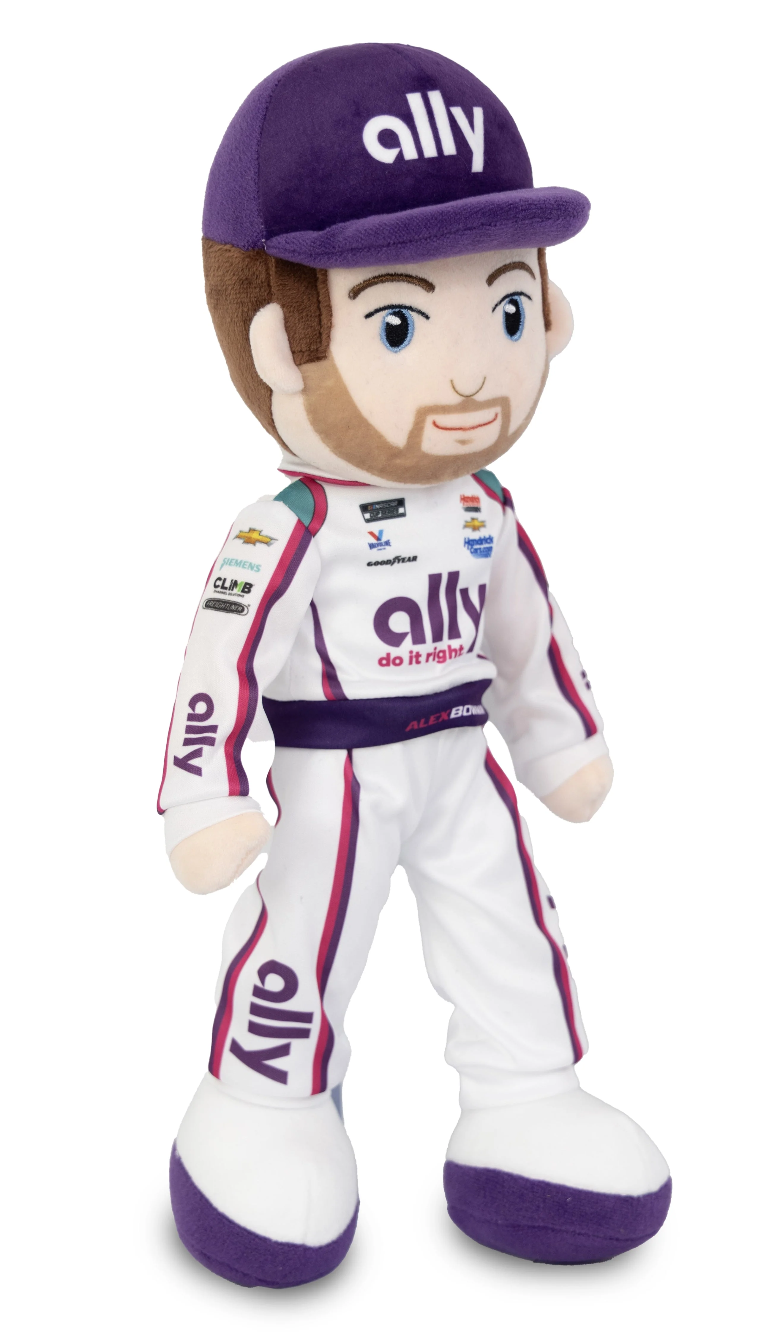 Alex Bowman #48 - 14" Plush Figure - Image 4