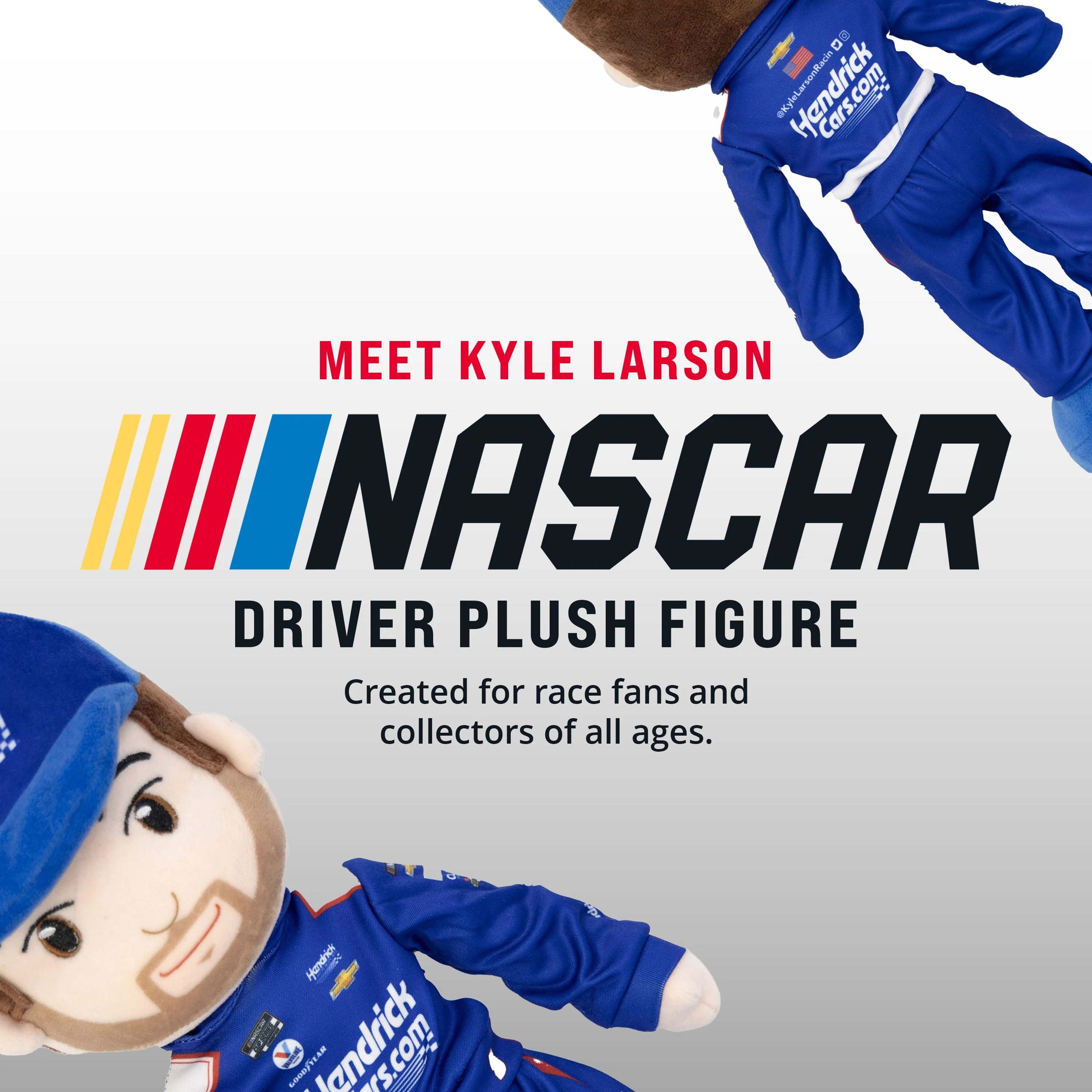 Kyle Larson #5 - 14" Plush Figure - Image 3