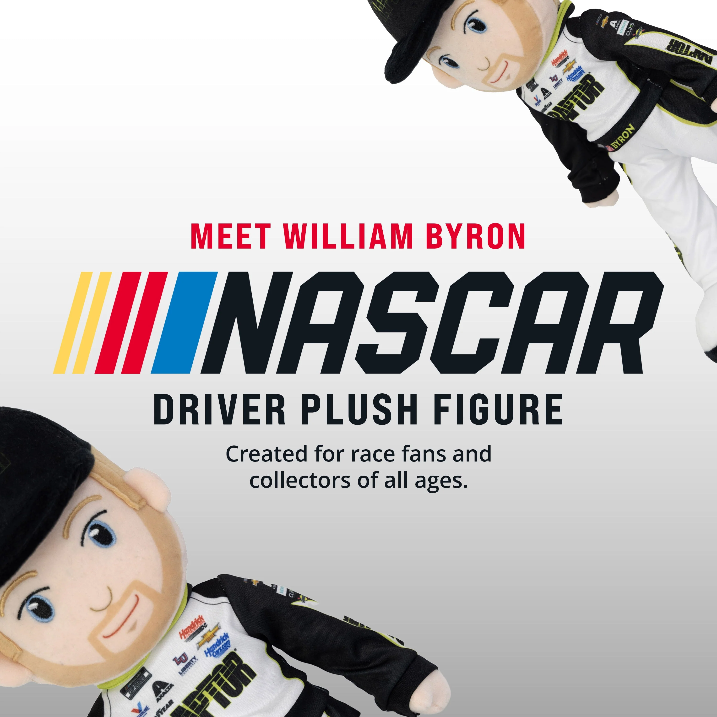 William Byron #24 - 14" Plush Figure - Image 7