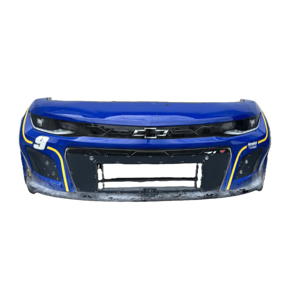 Race Used 2025 Chase Elliott #9 NAPA Auto Parts Nose - Dover, Pole Start