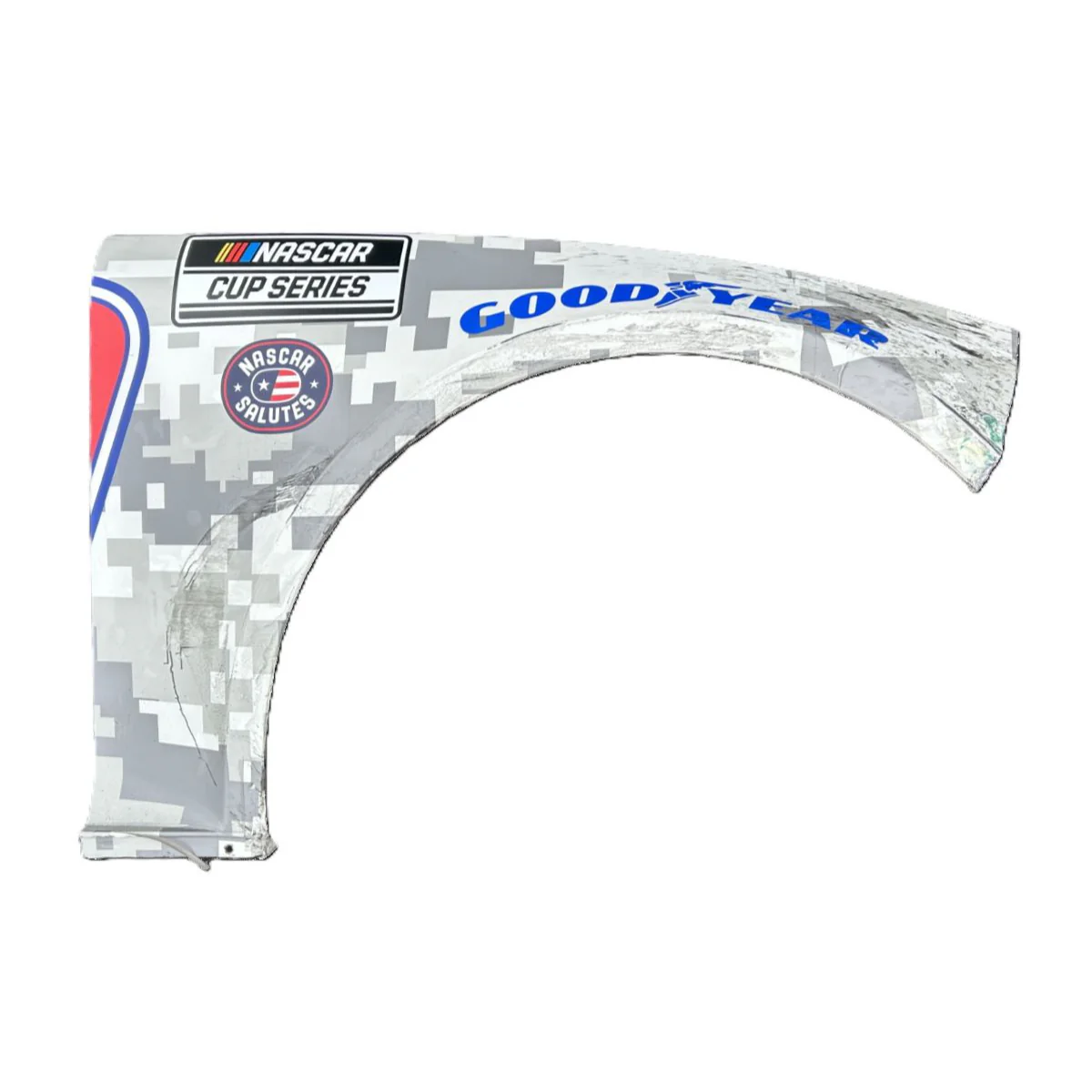 Race Used 2025 Chase Elliott #9 NAPA Auto Parts Right Front Fender - Charlotte 1