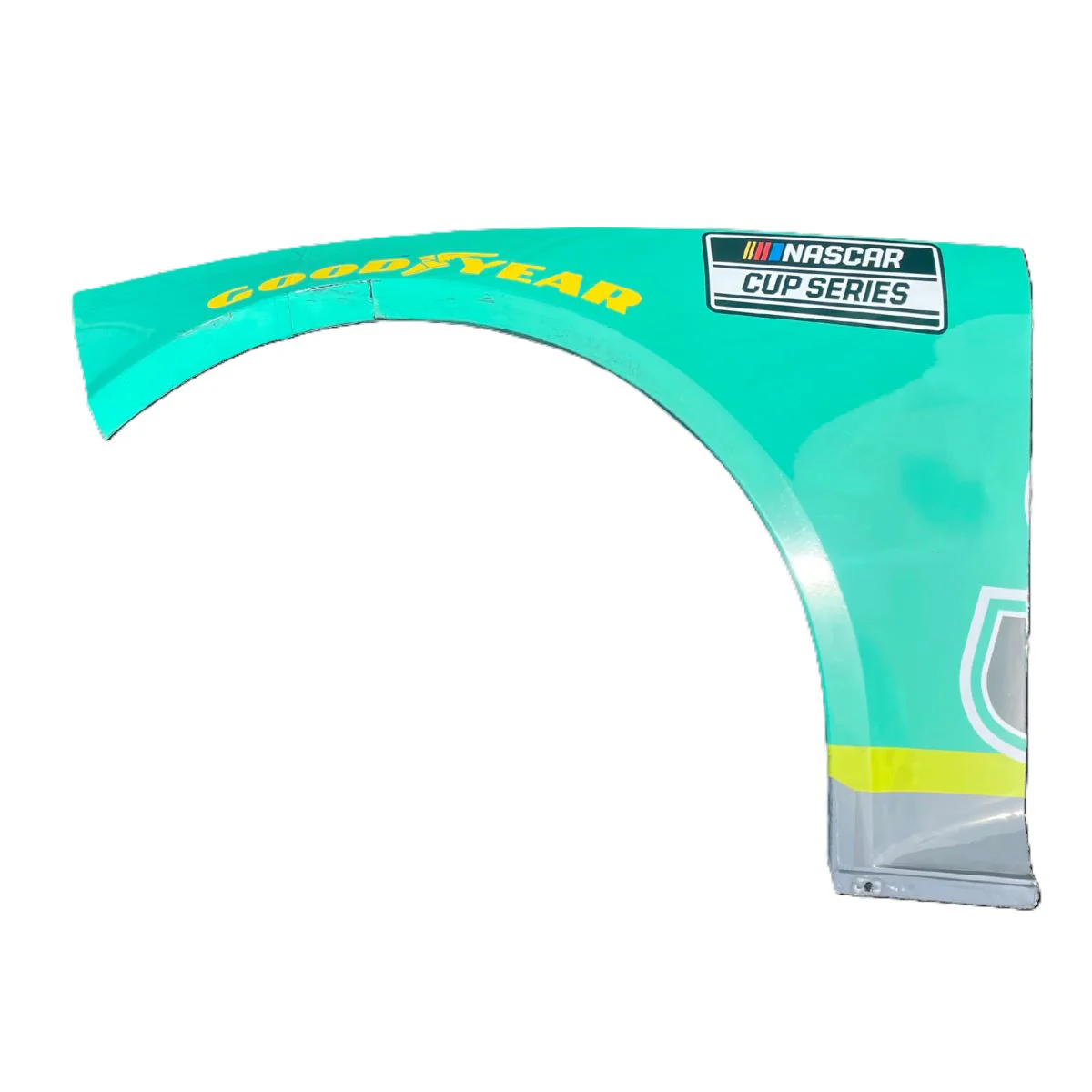 Race Used 2025 Chase Elliott #9 Unifirst Left Front Fender - Michigan